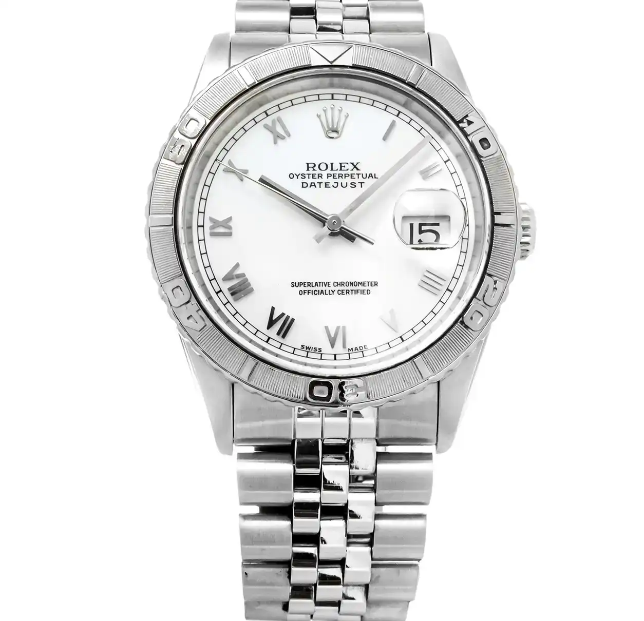 PrestigiousJewelers Rolex Datejust 16264 White