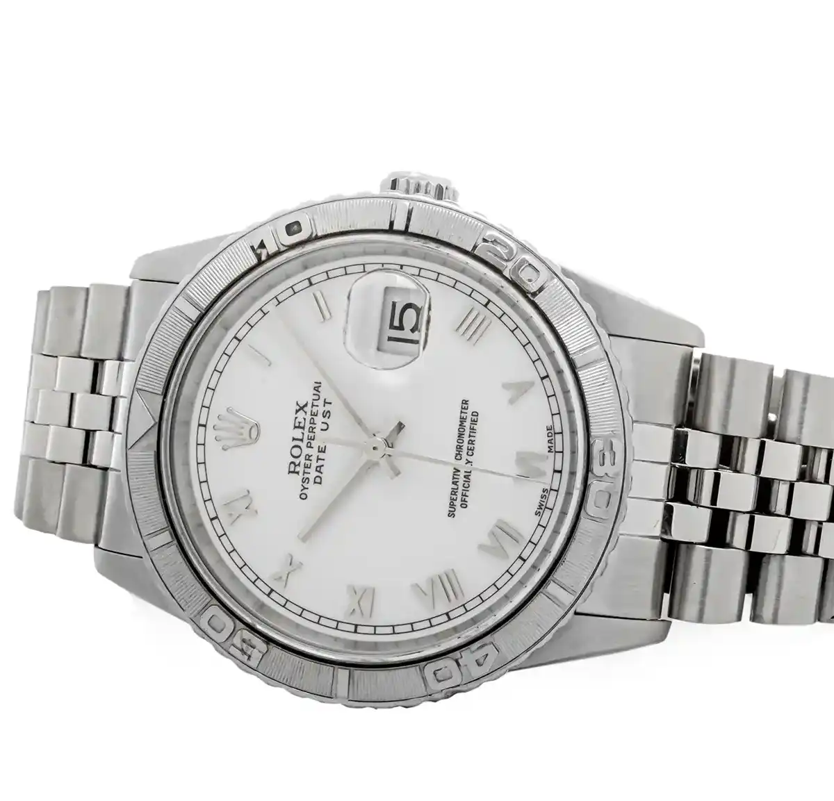 PrestigiousJewelers Rolex Datejust 16264 White