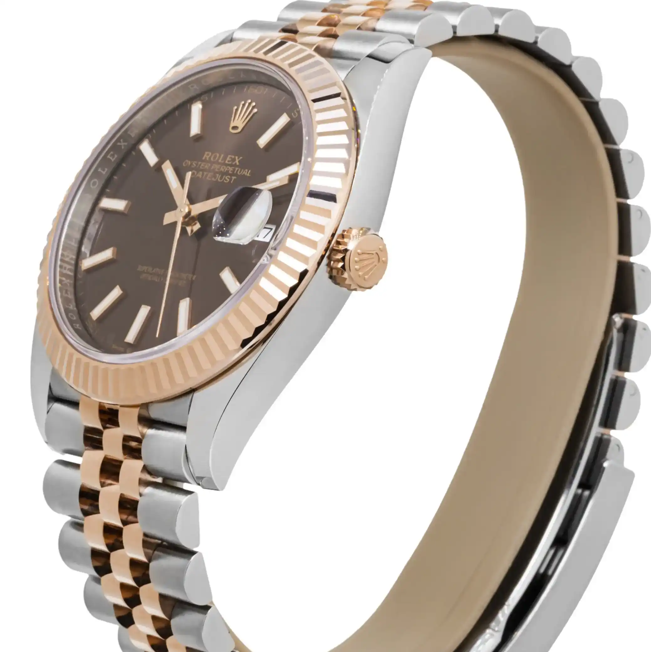 Prestigious Jewelers Rolex Datejust 126331 Stainless Steel & Rose Gold