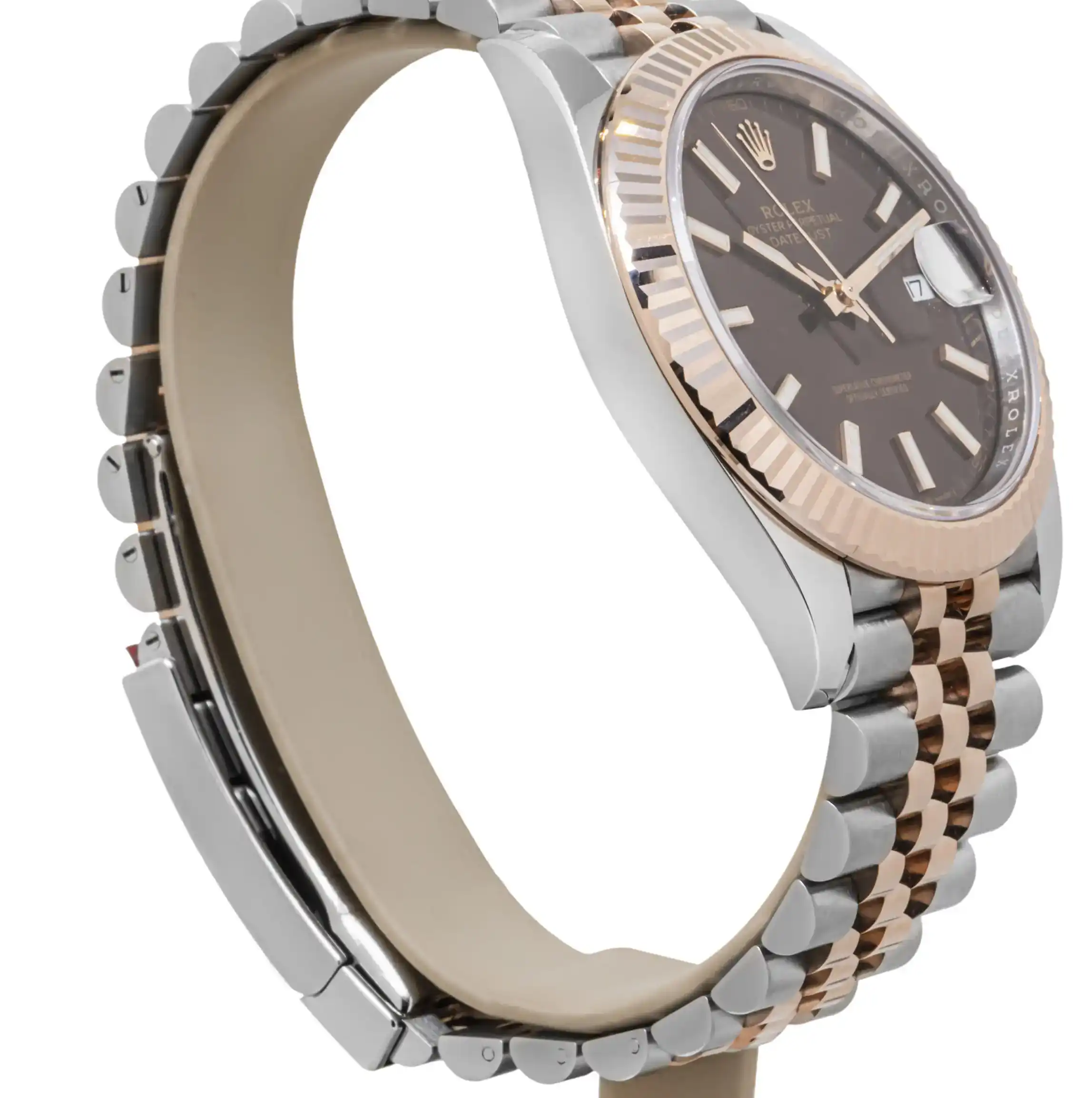 Prestigious Jewelers Rolex Datejust 126331 Stainless Steel & Rose Gold