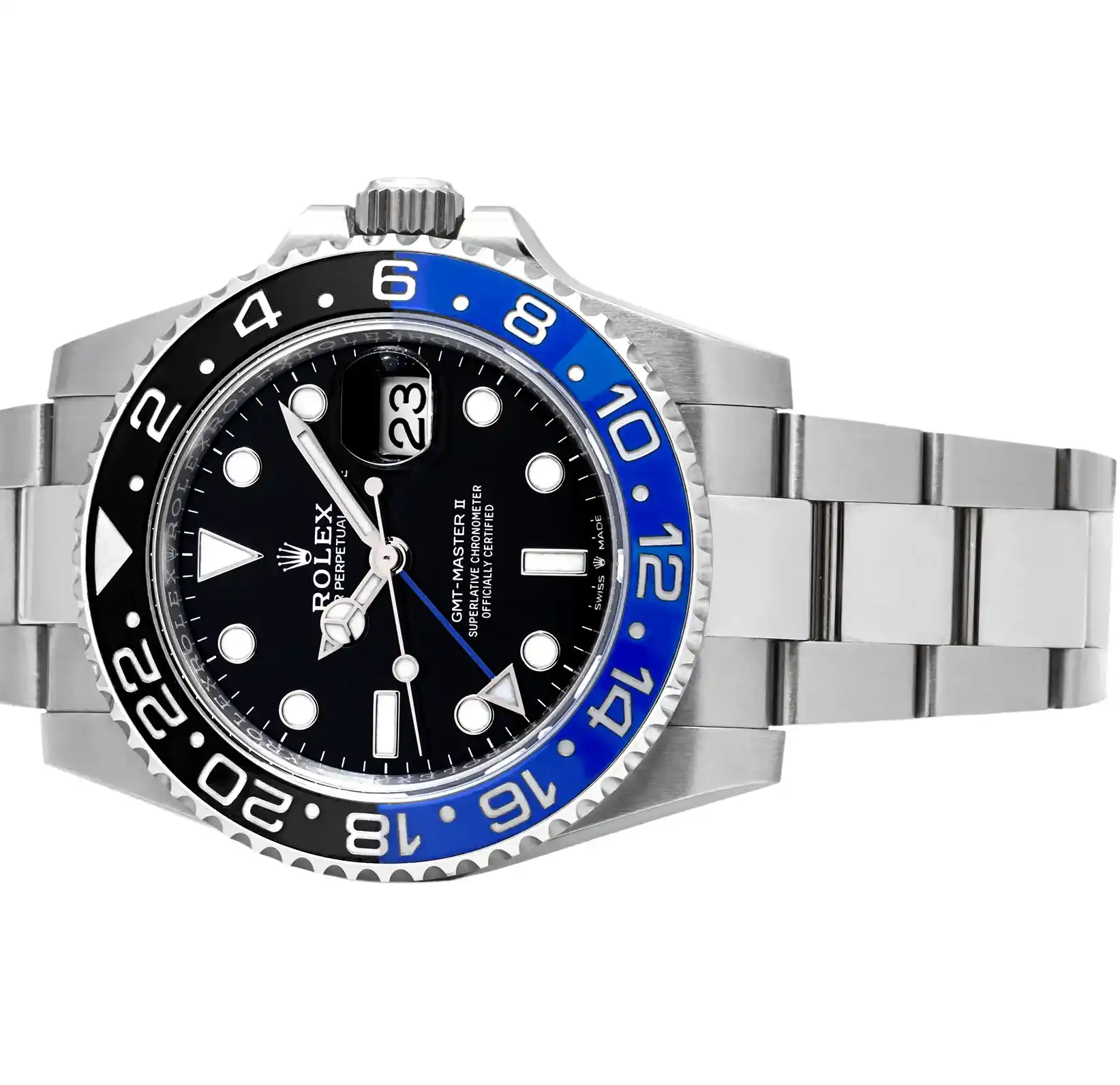 PrestigiousJewelers Rolex GMT-Master II 126710BLNR Yes