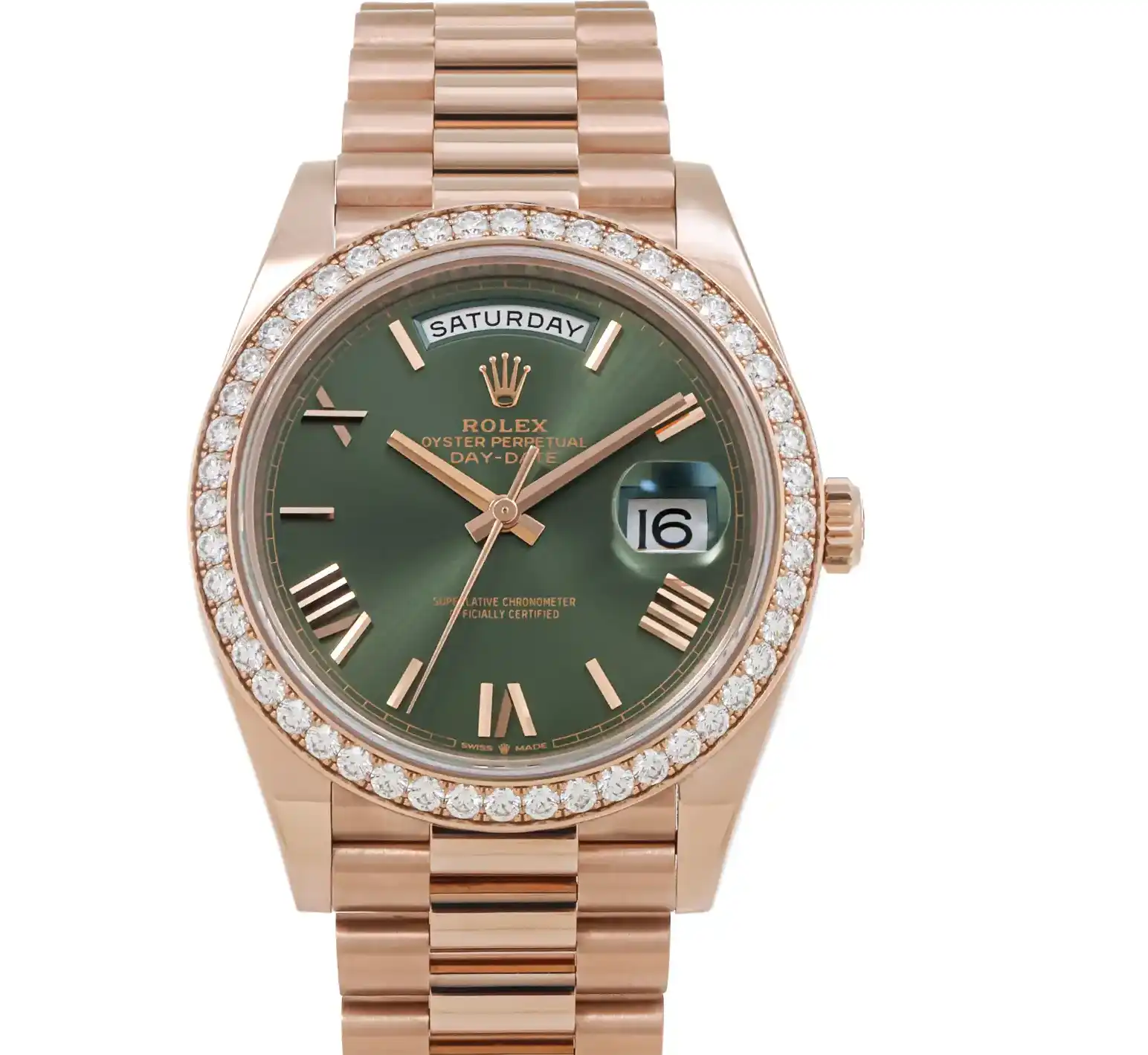 Prestigious JewelLers Yes Rolex Day-Date 228345RBR