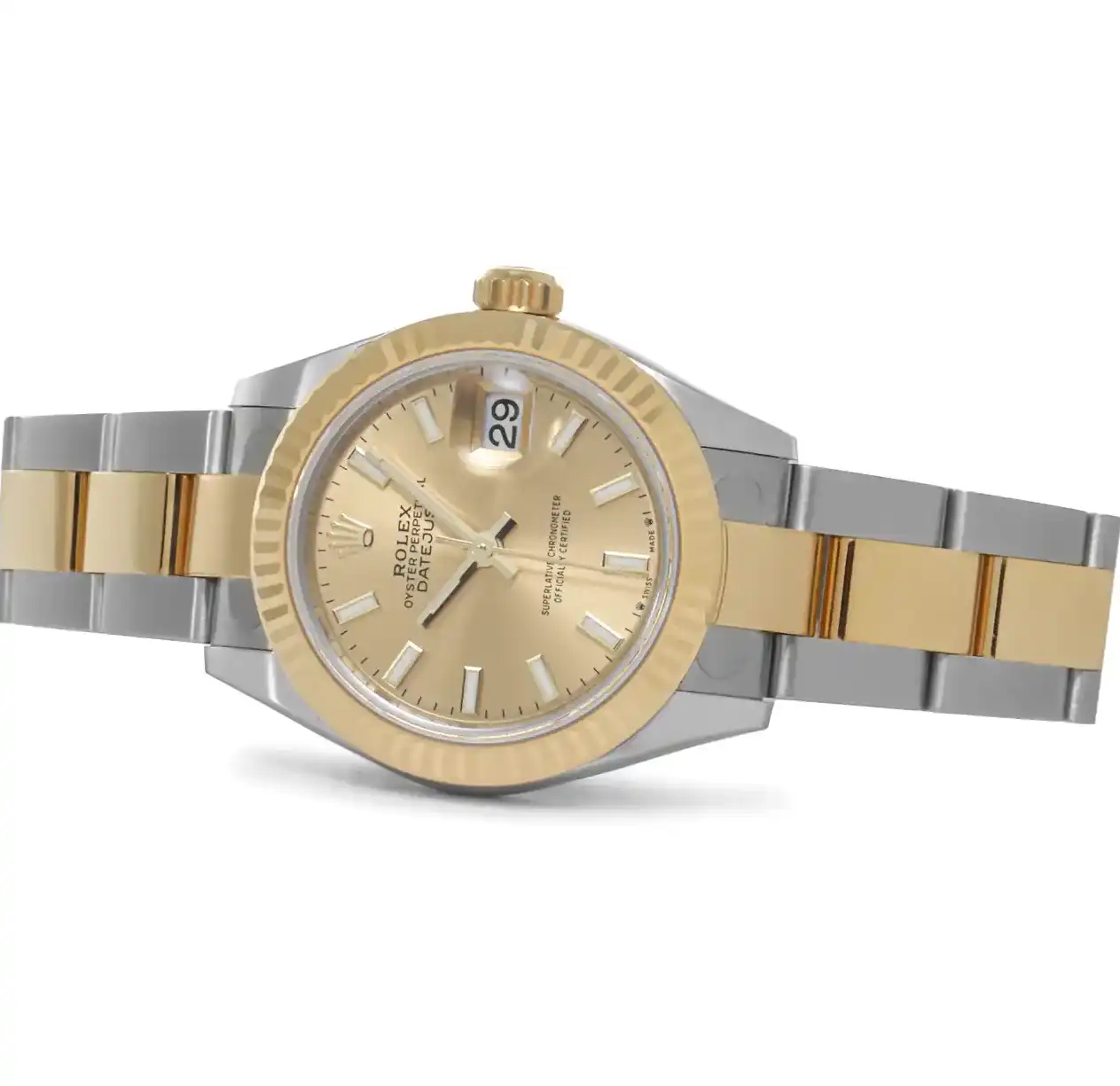 Prestigious Jewelers Stainless Steel & Gold Rolex Datejust 279173