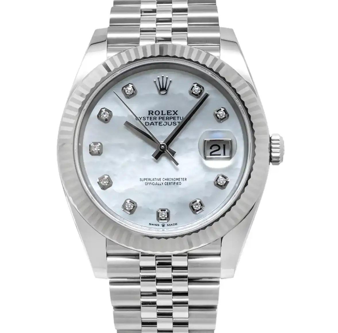 Stainless Steel Rolex Datejust 126334