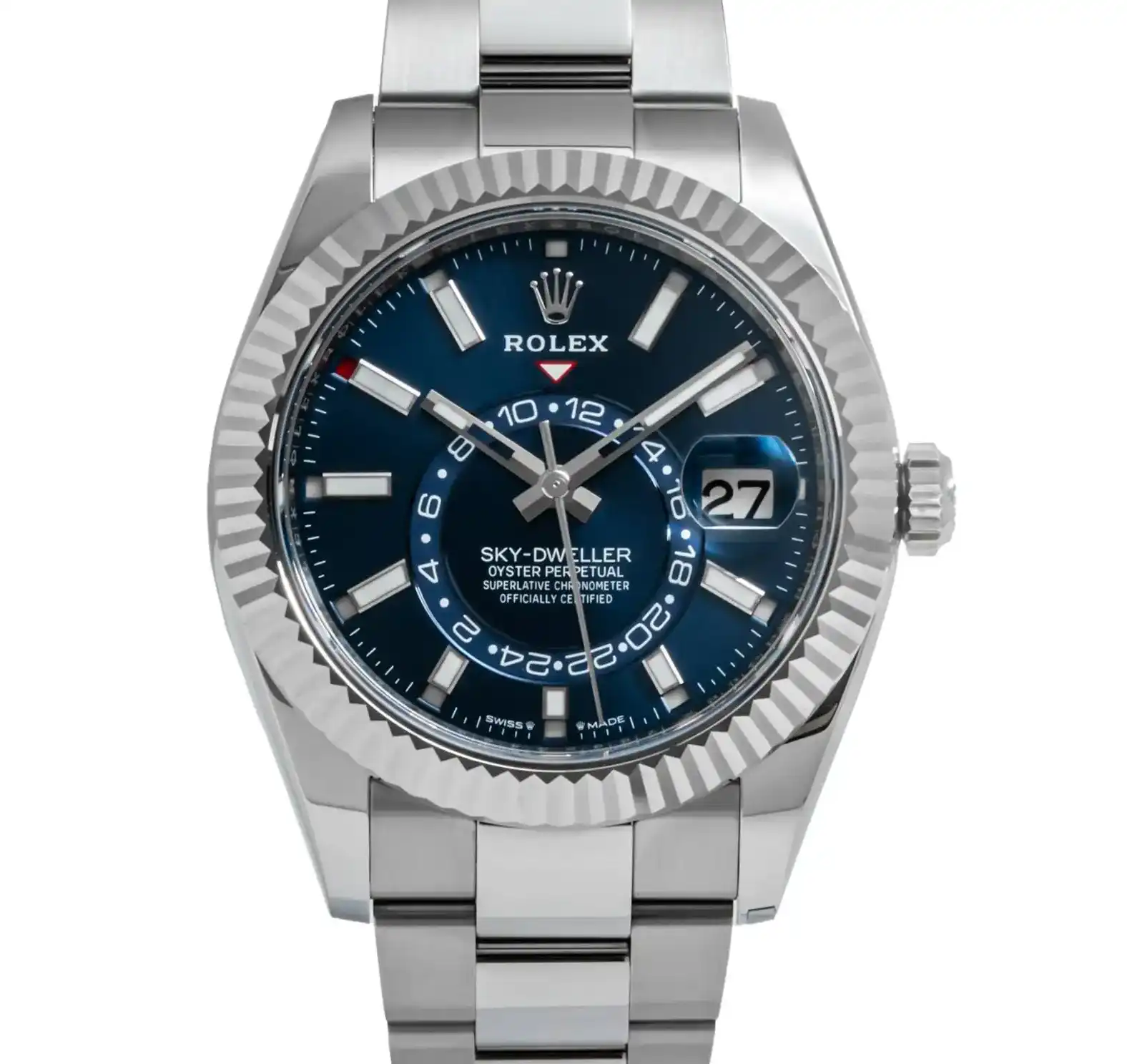 Stainless Steel Rolex Sky-Dweller 326934