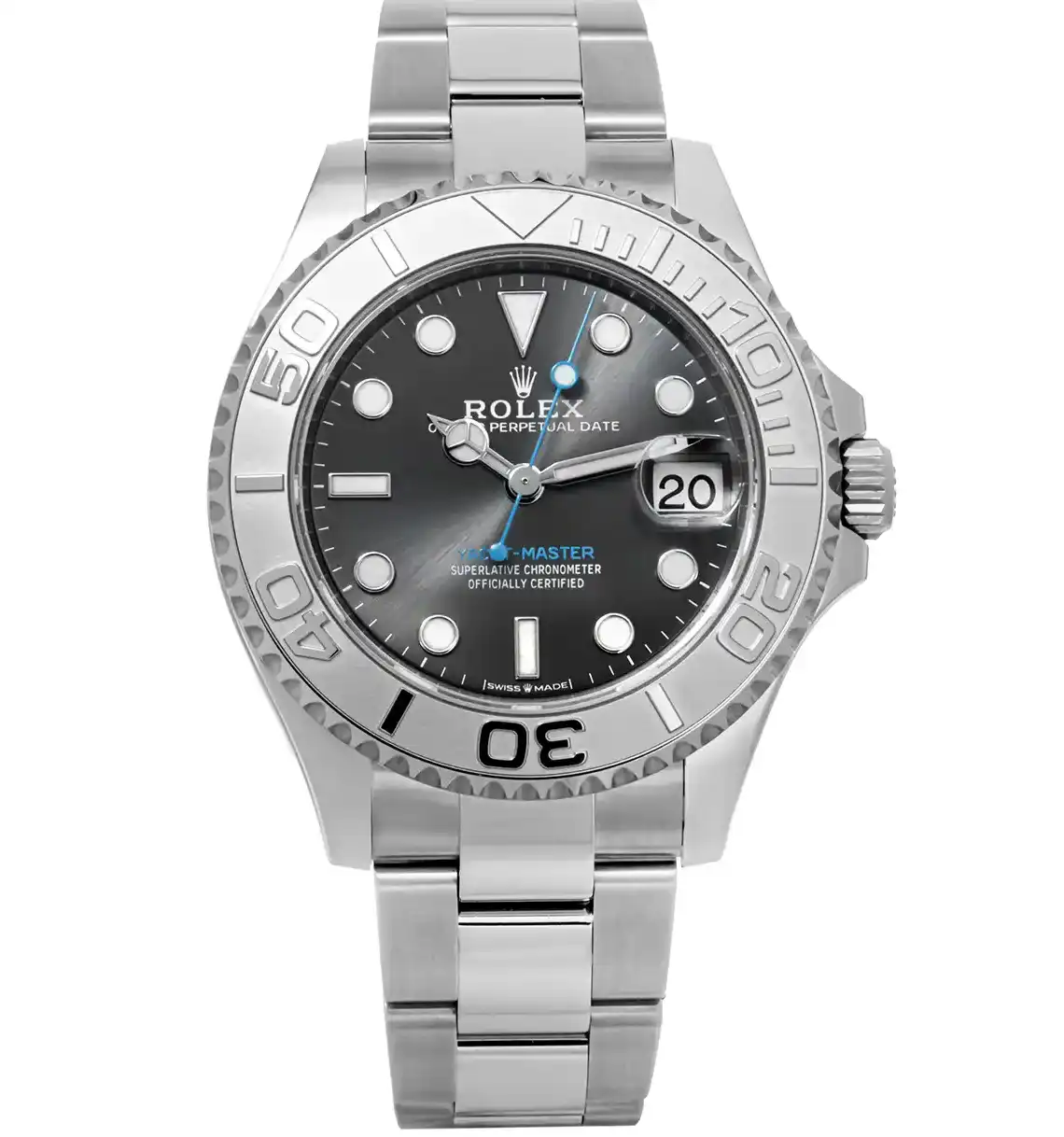 PrestigiousJewelLers Stainless Steel Rolex Yacht-Master 126622