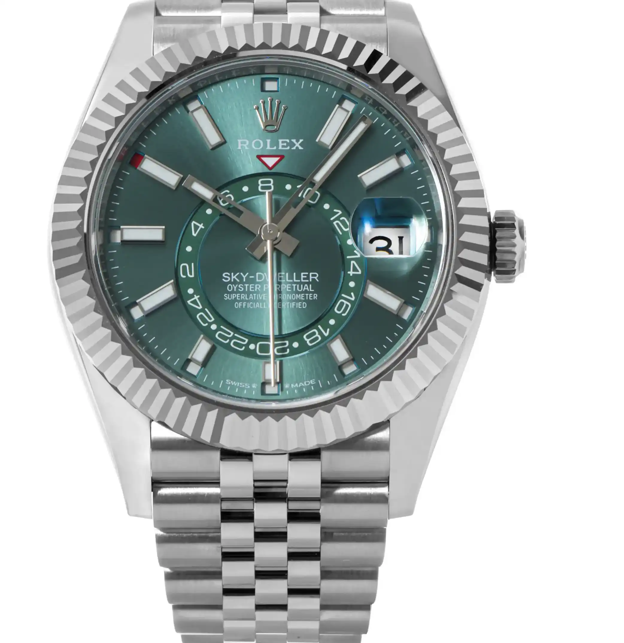 Stainless Steel Rolex Sky-Dweller 336934