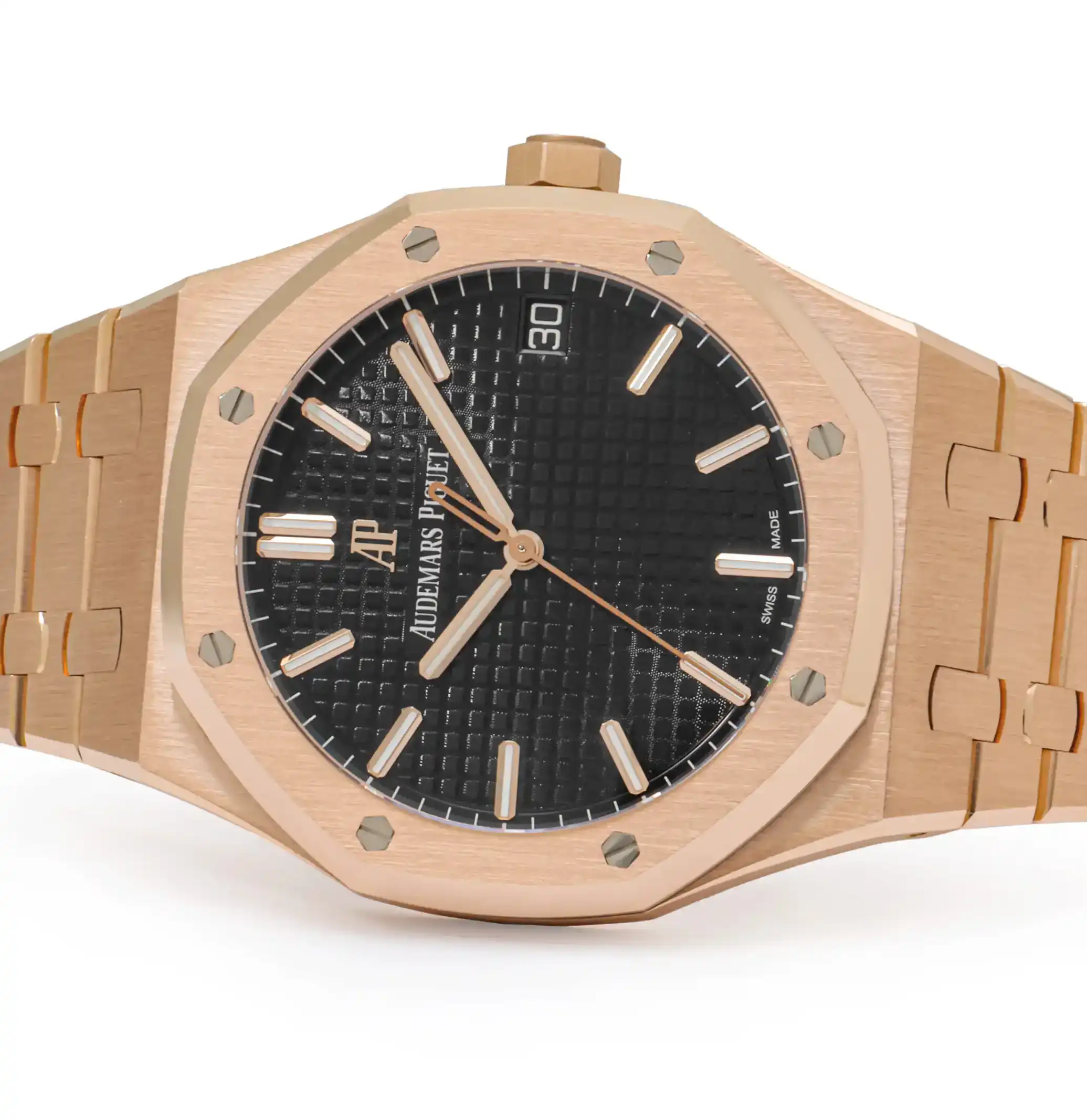 PrestigiousJewelLers Audemars Piguet Royal Oak 15500OR Yes