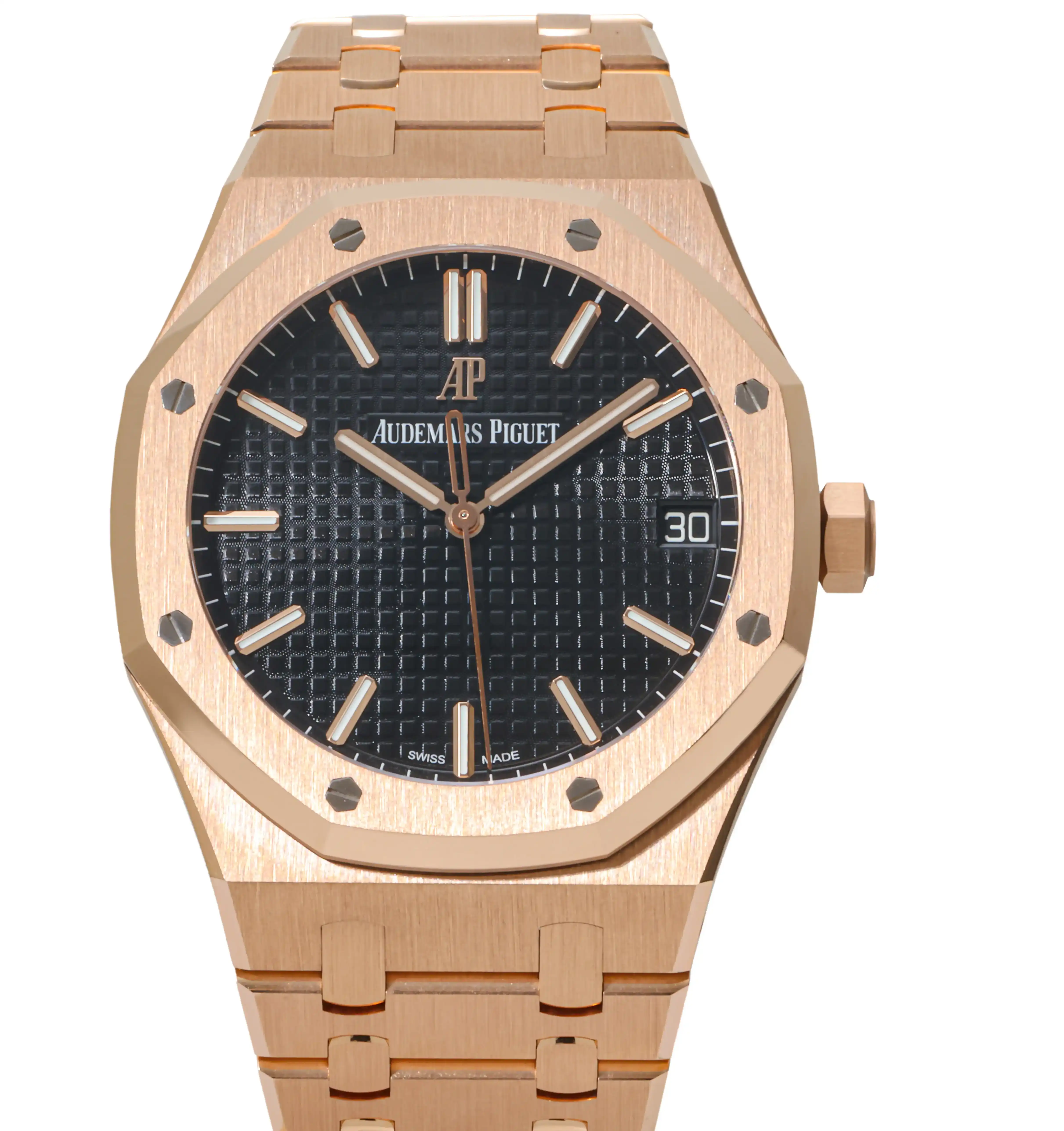 PrestigiousJewelLers Audemars Piguet Royal Oak 15500OR Yes