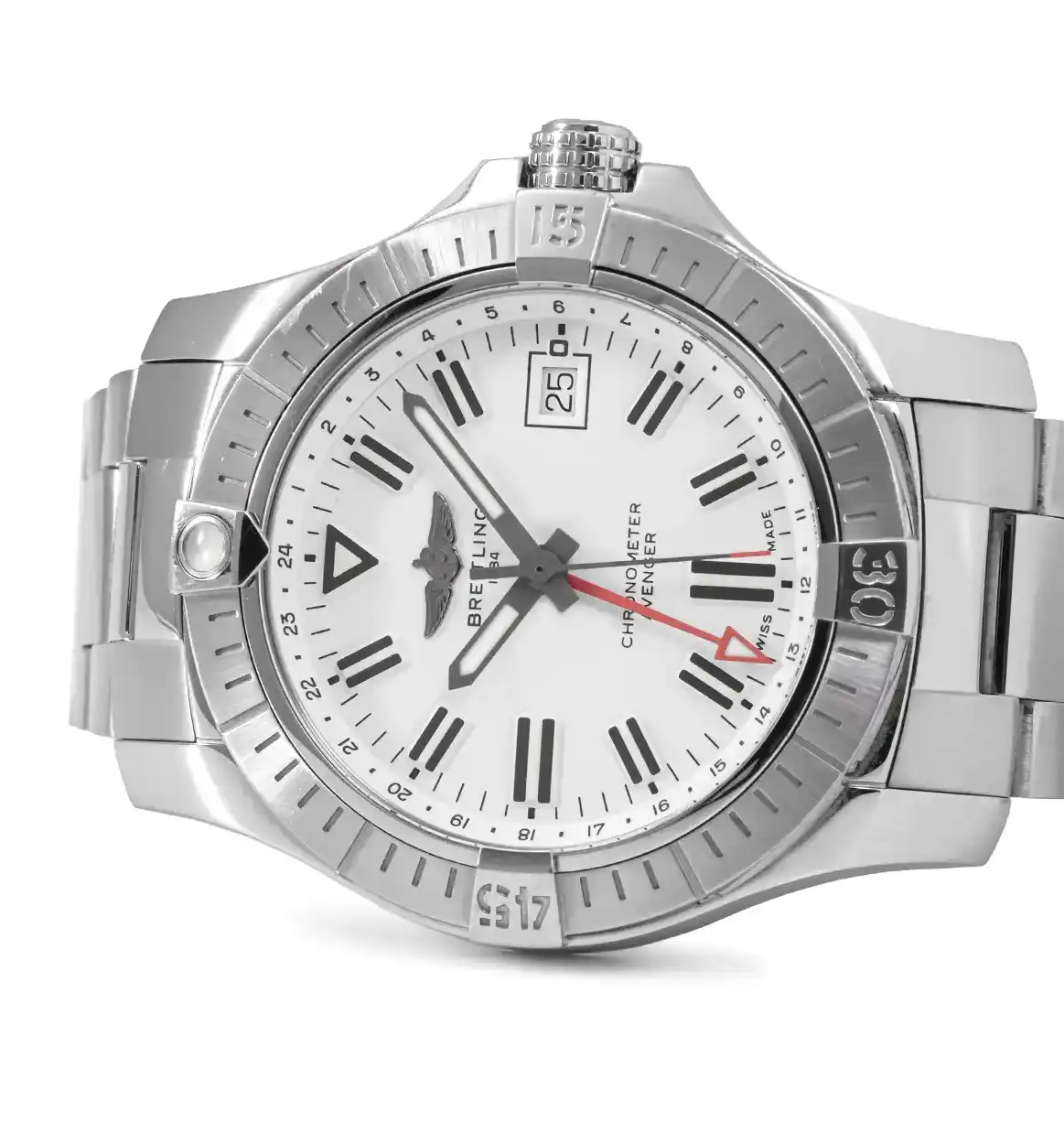 Prestigious JewelLers Breitling Avenger A32397 Stainless Steel