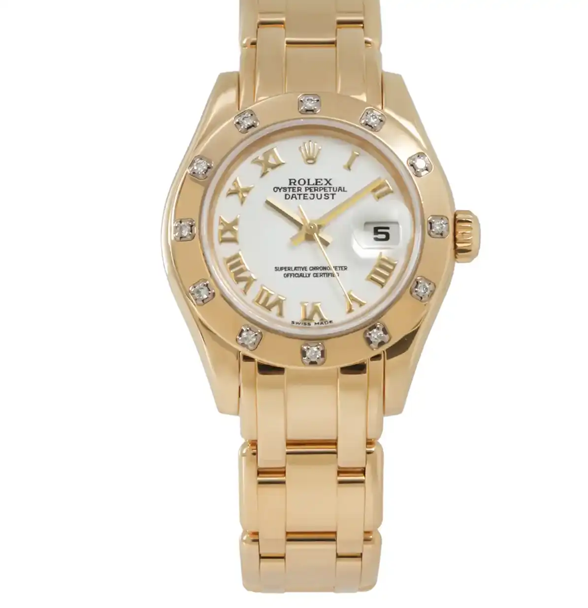 PrestigiousJewelers Yellow Gold Rolex Datejust 80318