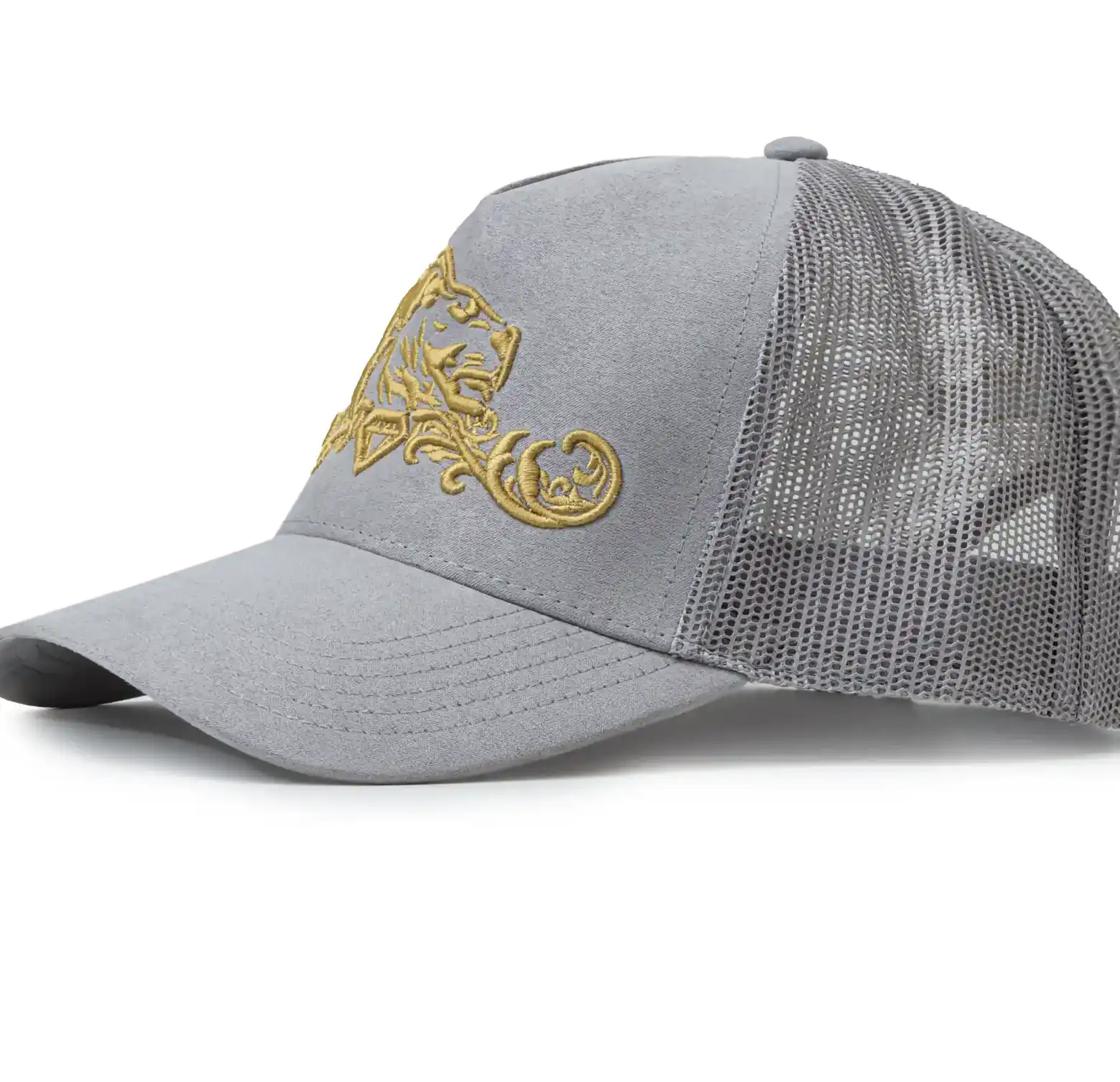 Prestigious JewelLers Presitigious Jewellers Trucker Cap – Gold   Grey