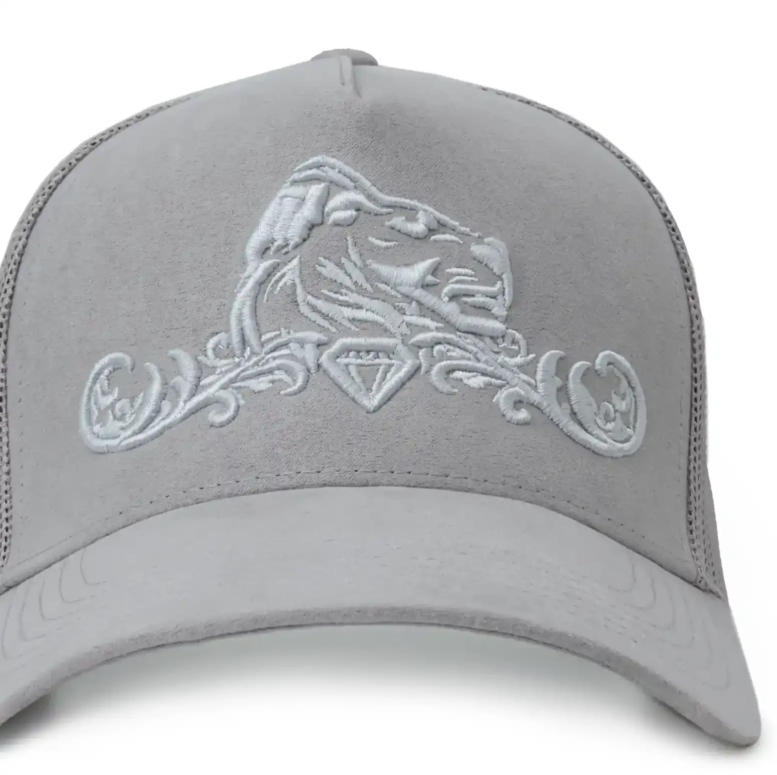 PrestigiousJewelers Presitigious Jewellers Trucker Cap – Grey   Grey