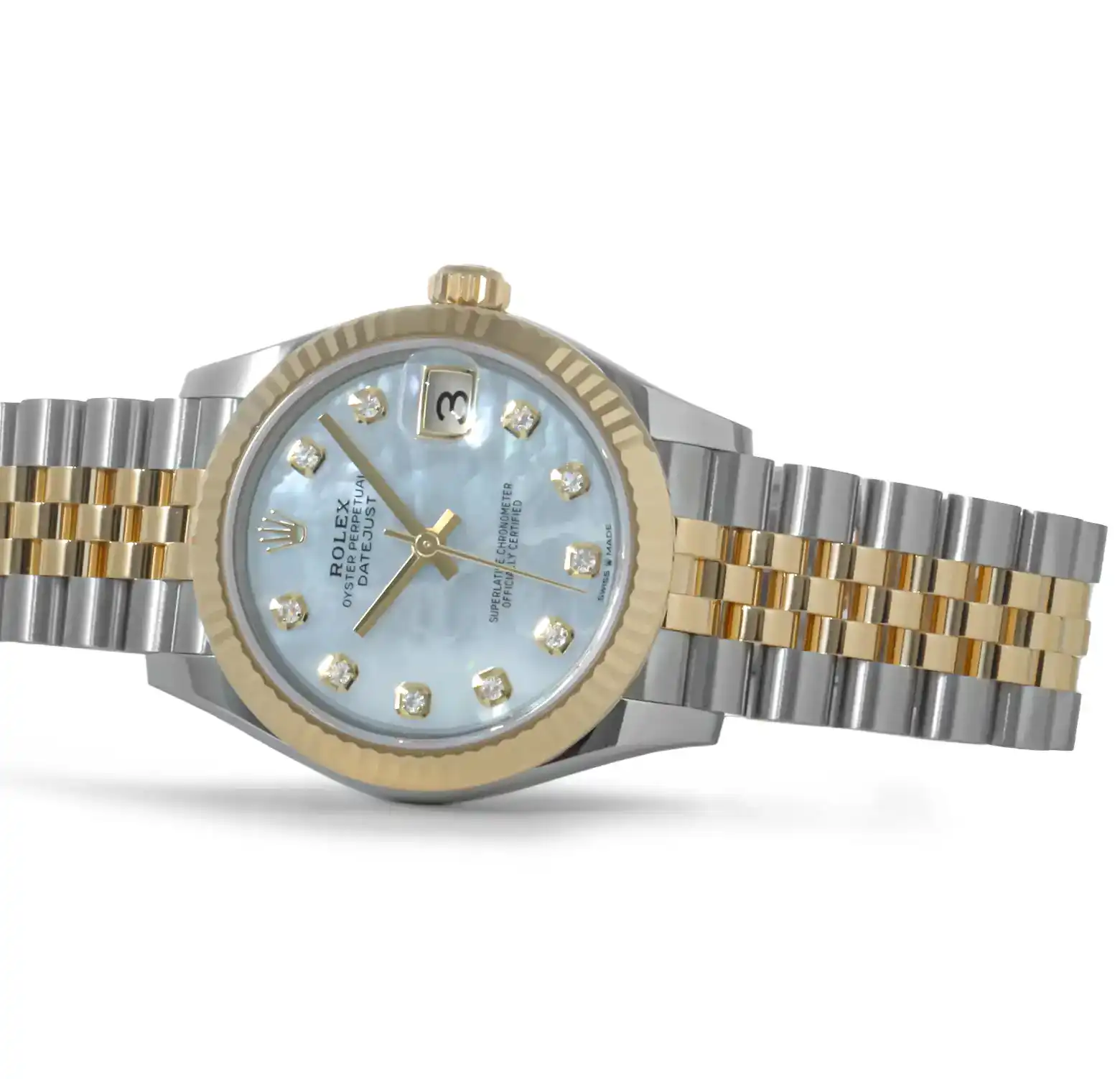 Prestigious JewelLers Stainless Steel & Gold Rolex Datejust 278273