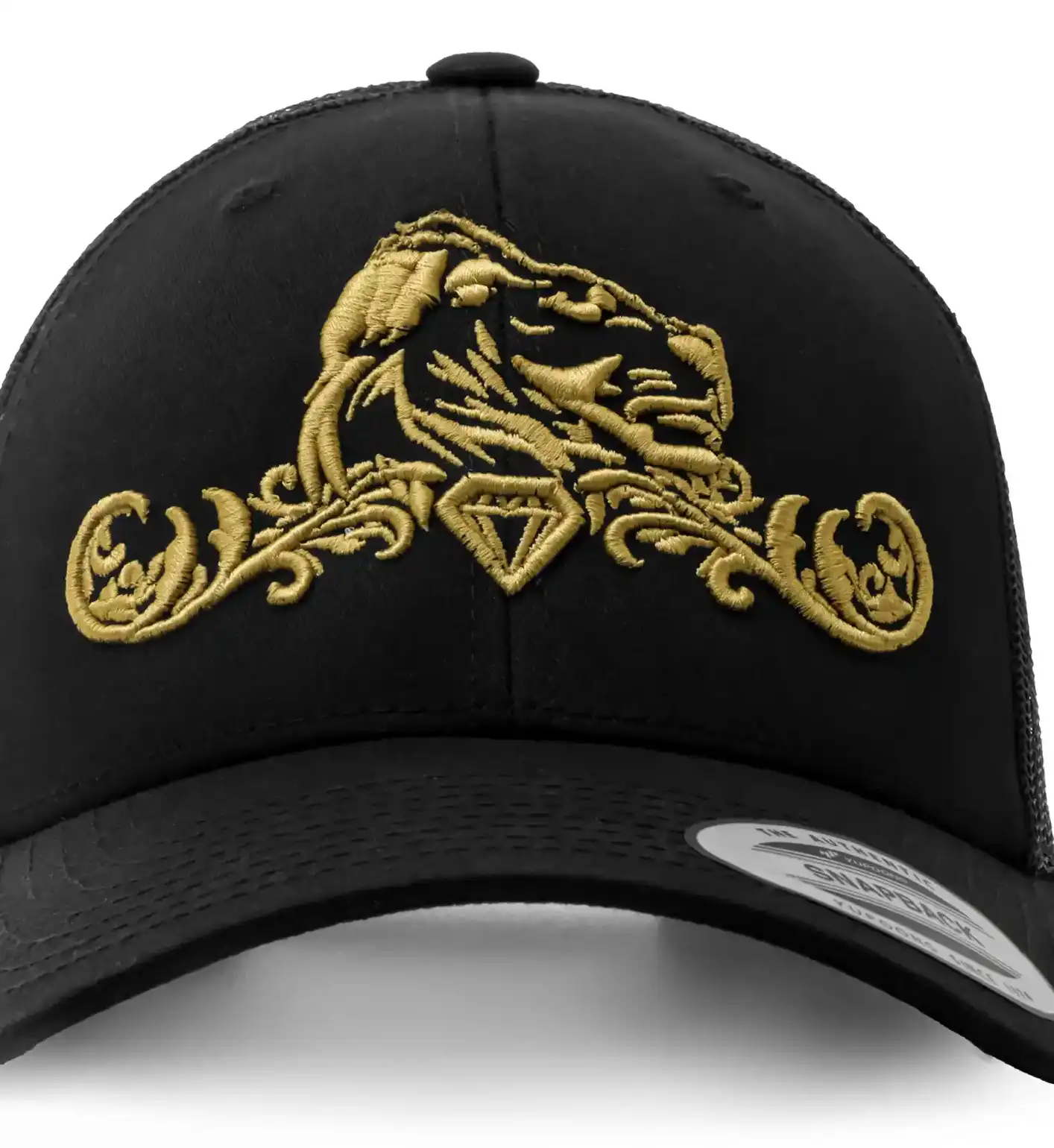 Prestigious Jewelers Presitigious Jewellers Trucker Cap – Gold   Black