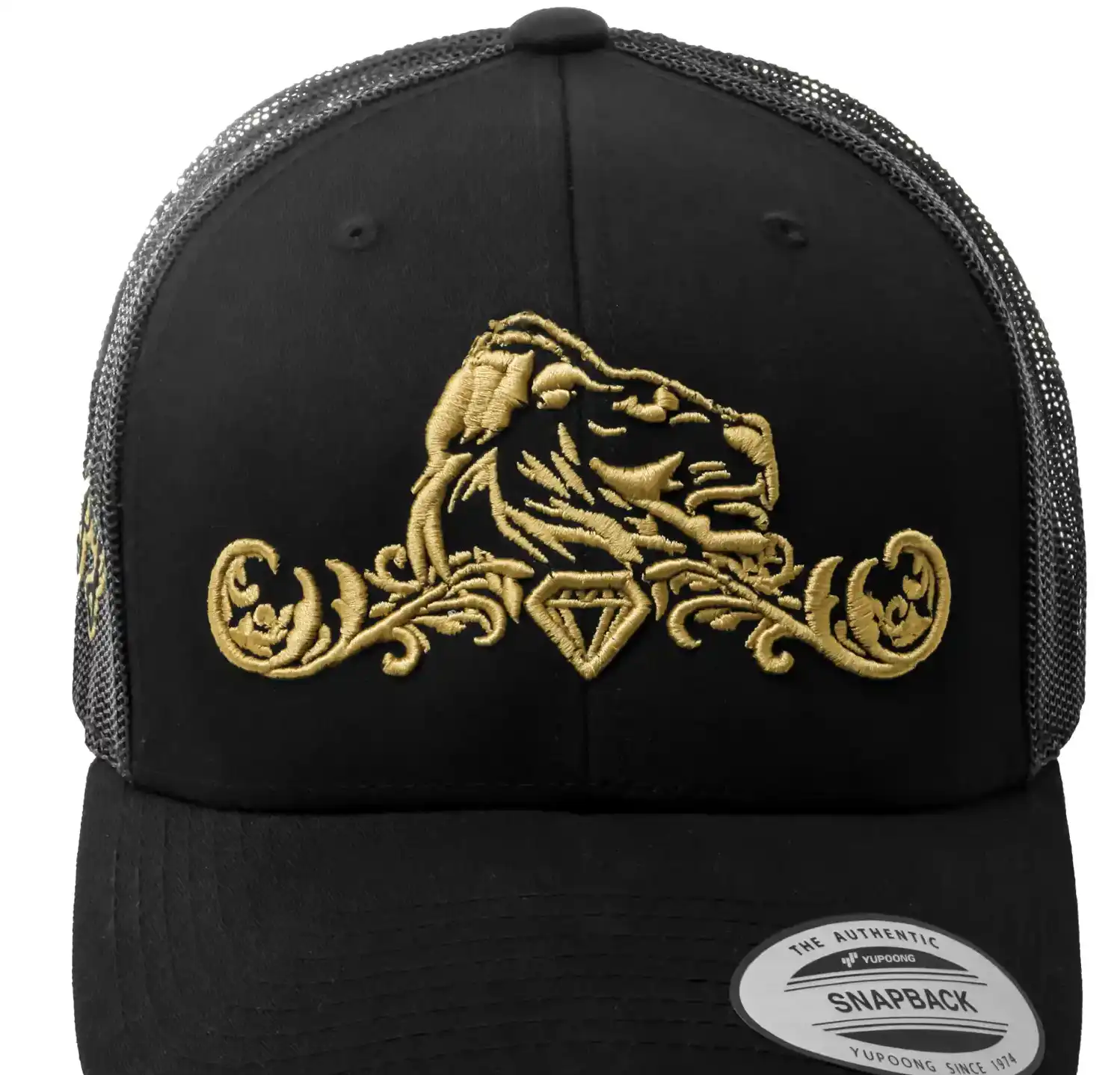 Prestigious Jewelers Presitigious Jewellers Trucker Cap – Gold   Black