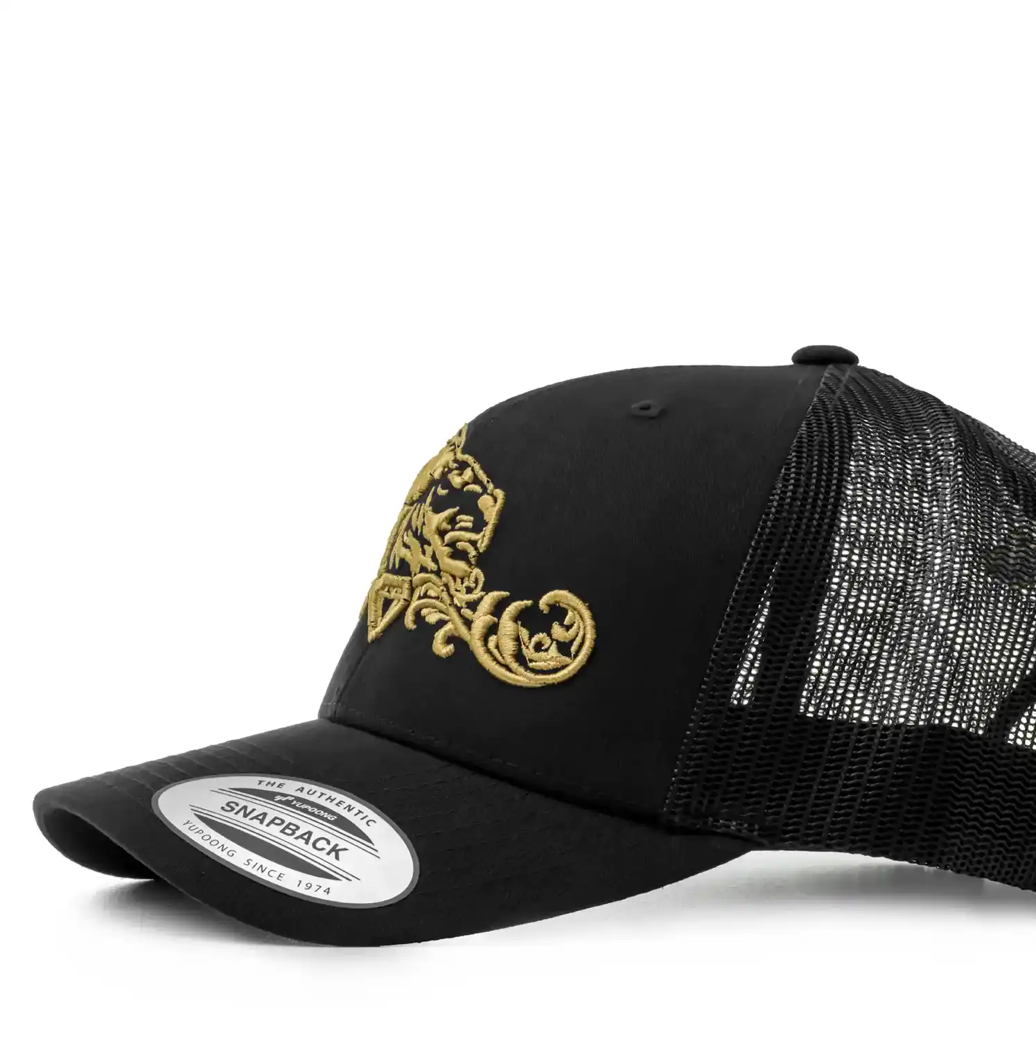 Prestigious Jewelers Presitigious Jewellers Trucker Cap – Gold   Black