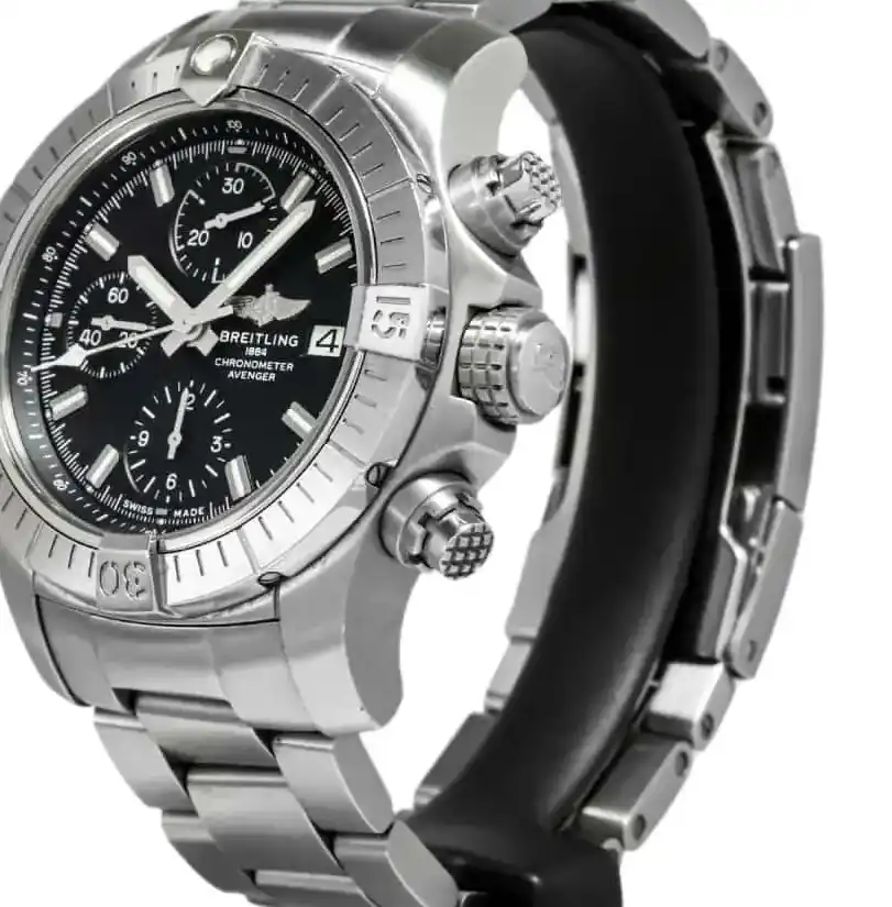 PrestigiousJewelers Breitling Chronograph Avenger A13385 Yes