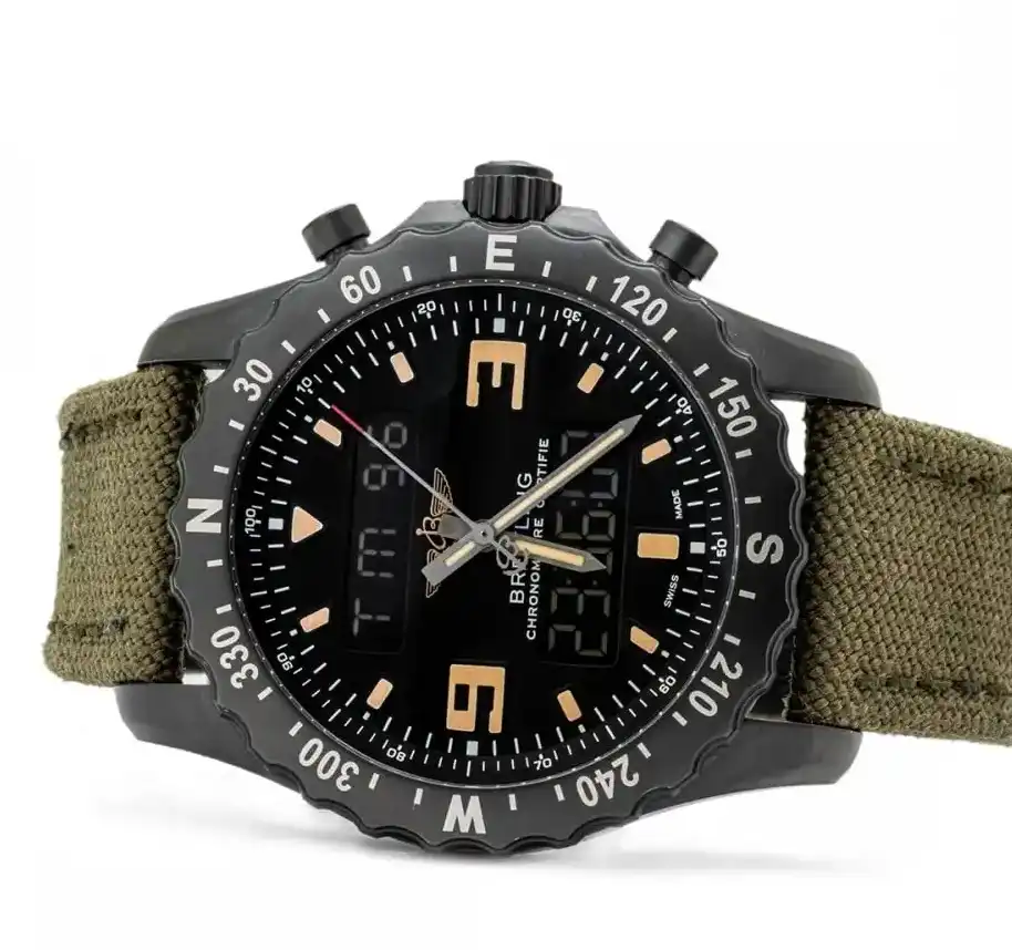 Prestigious Jewelers Breitling Chronospace Military M7836622 2016