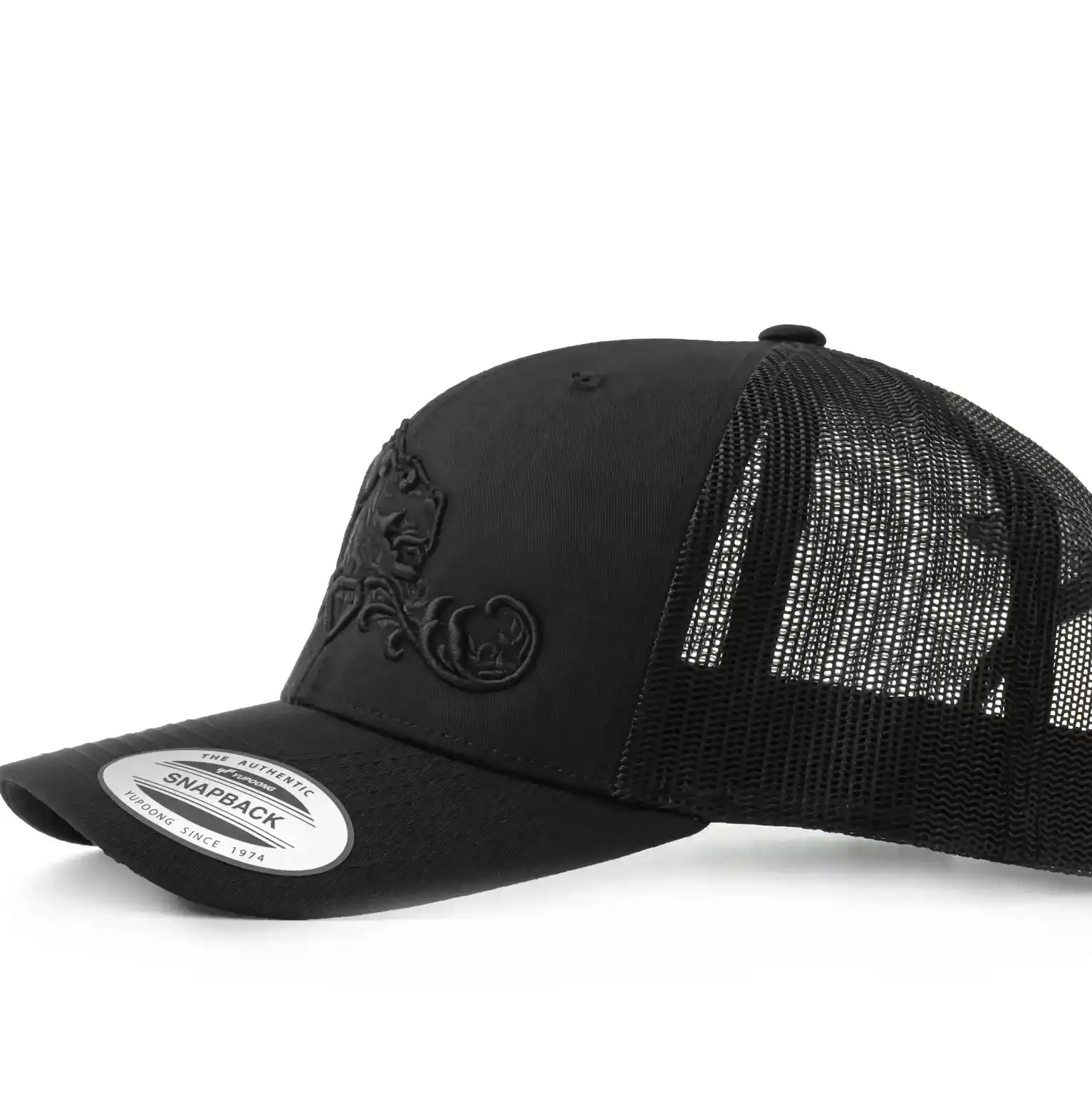 PrestigiousJewelLers Presitigious Jewellers Trucker Cap – Black   Black