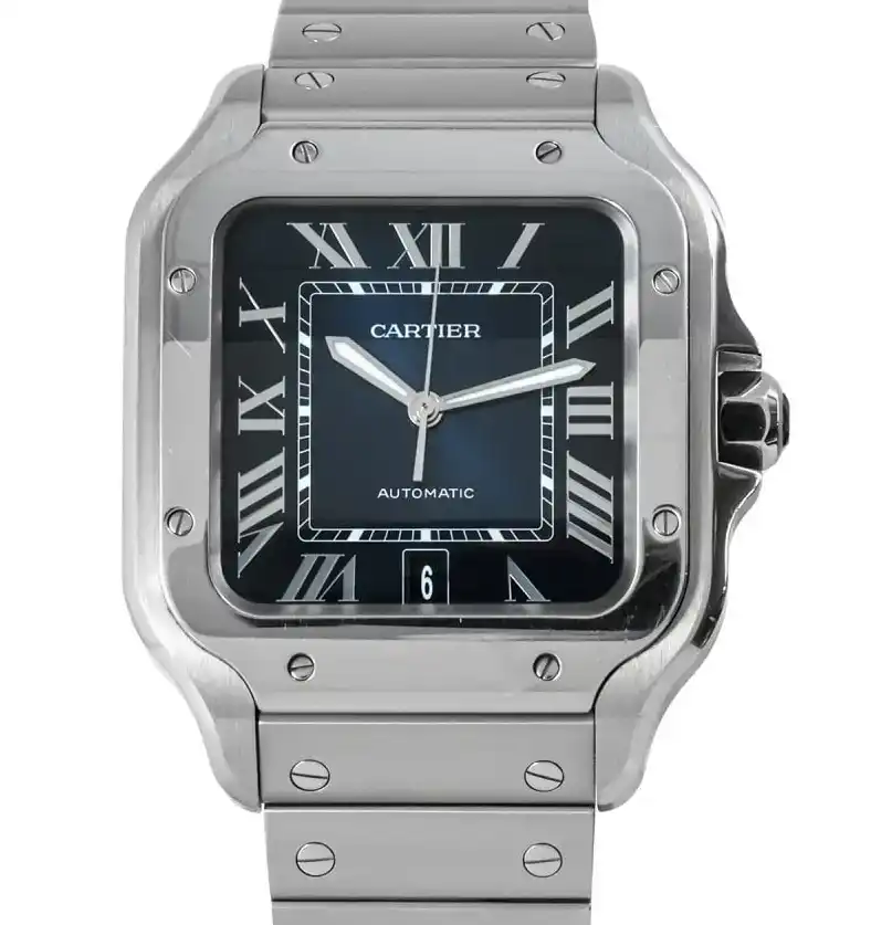 Prestigious Jewelers Cartier Santos WSSA0030 No