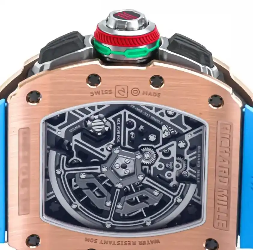 PrestigiousJewelers Richard Mille Chronograph Full Rose Gold RM65-01 Yes