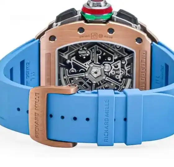 PrestigiousJewelers Richard Mille Chronograph Full Rose Gold RM65-01 Yes