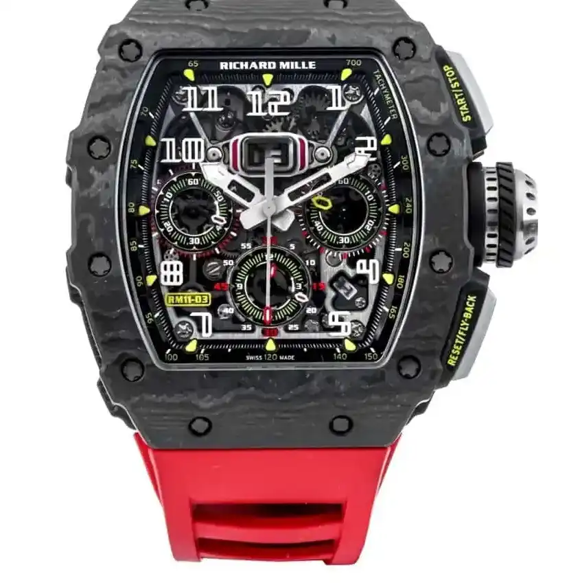 PrestigiousJewelLers Richard Mille Richard Mille Flyback Chronograph RM11-03