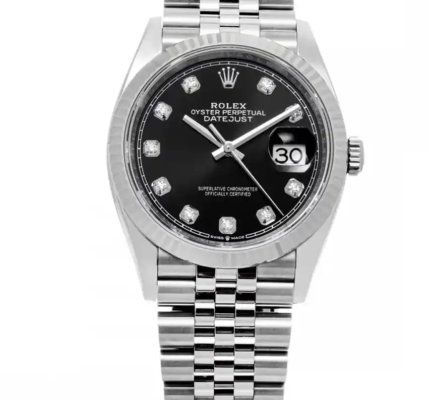 Black Rolex Datejust 126234