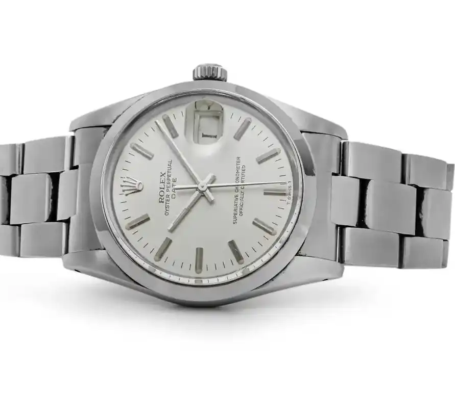 Prestigious JewelLers Rolex Datejust 15000 Silver