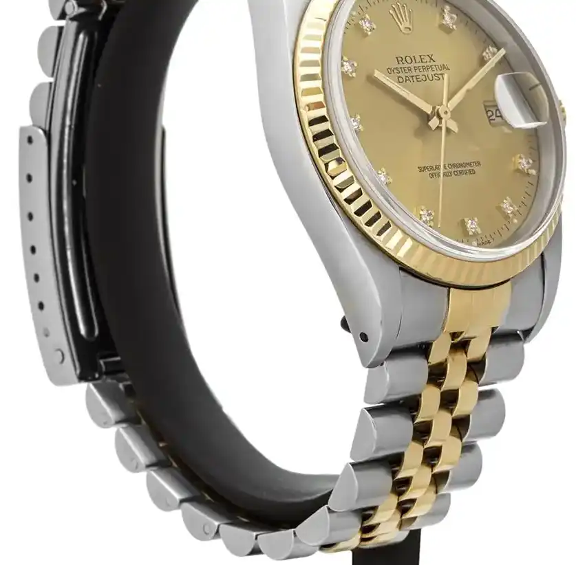 PrestigiousJewelers Gold Rolex Datejust 16233