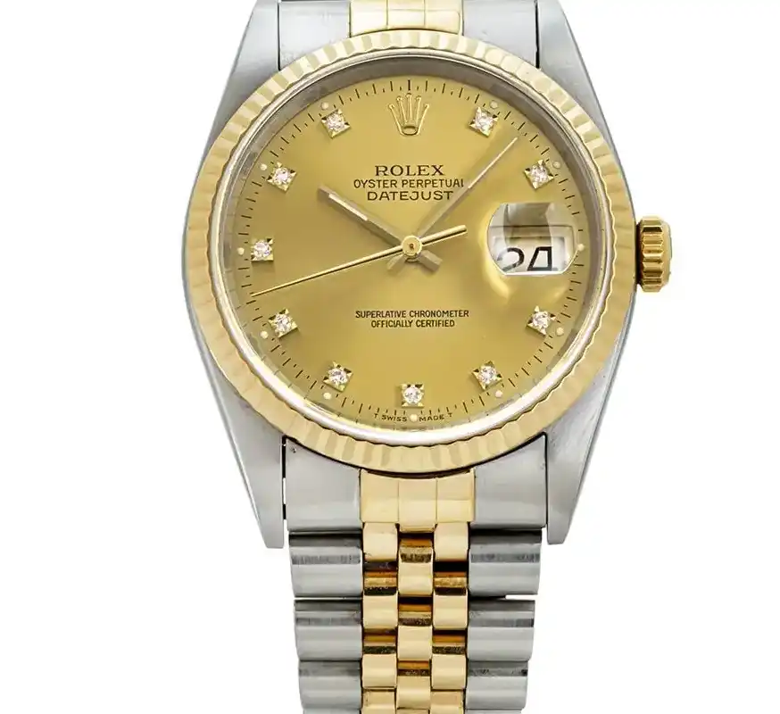 Gold Rolex Datejust 16233