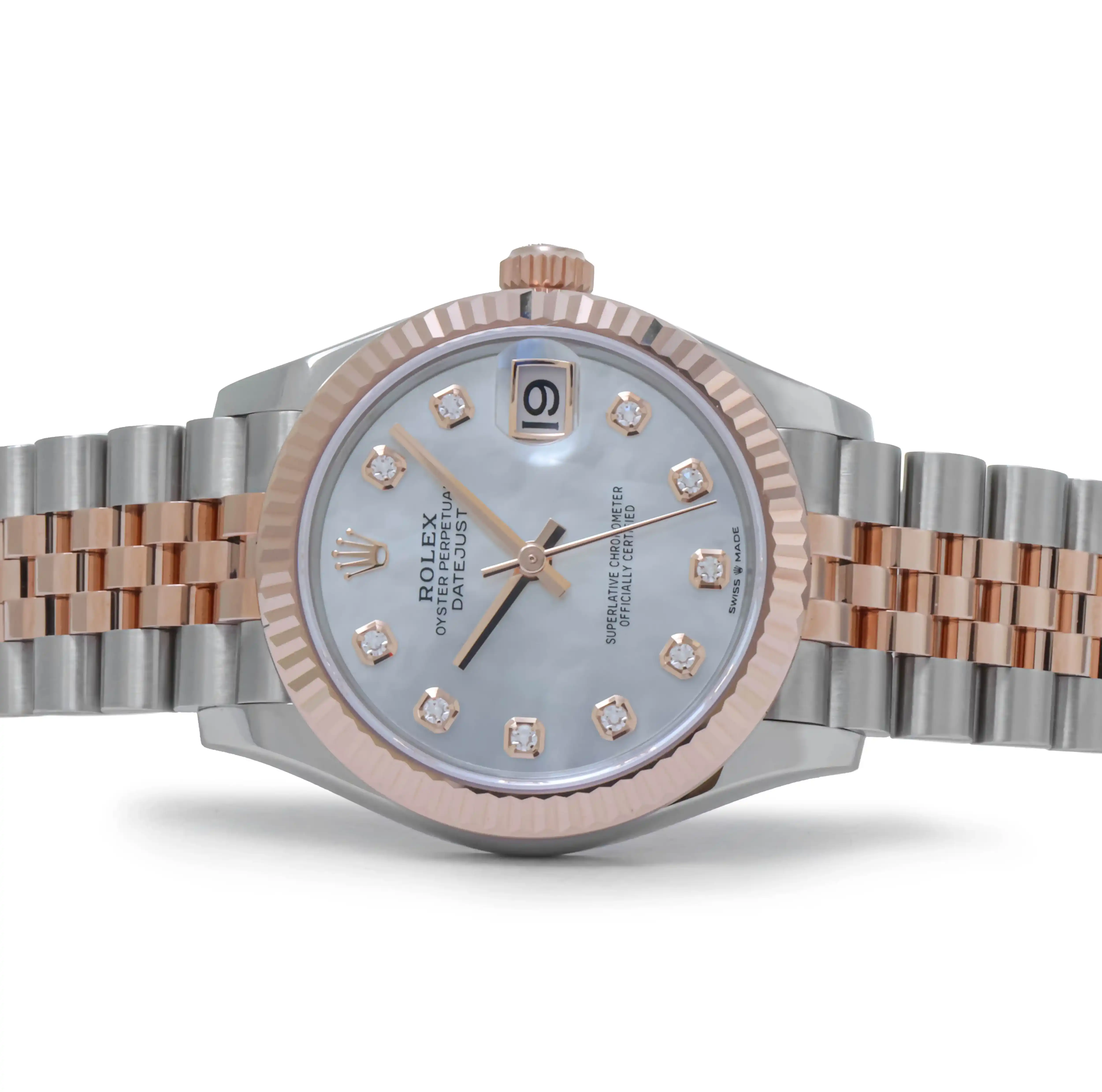 Prestigious JewelLers Rolex Datejust 278271 Stainless Steel & Rose Gold