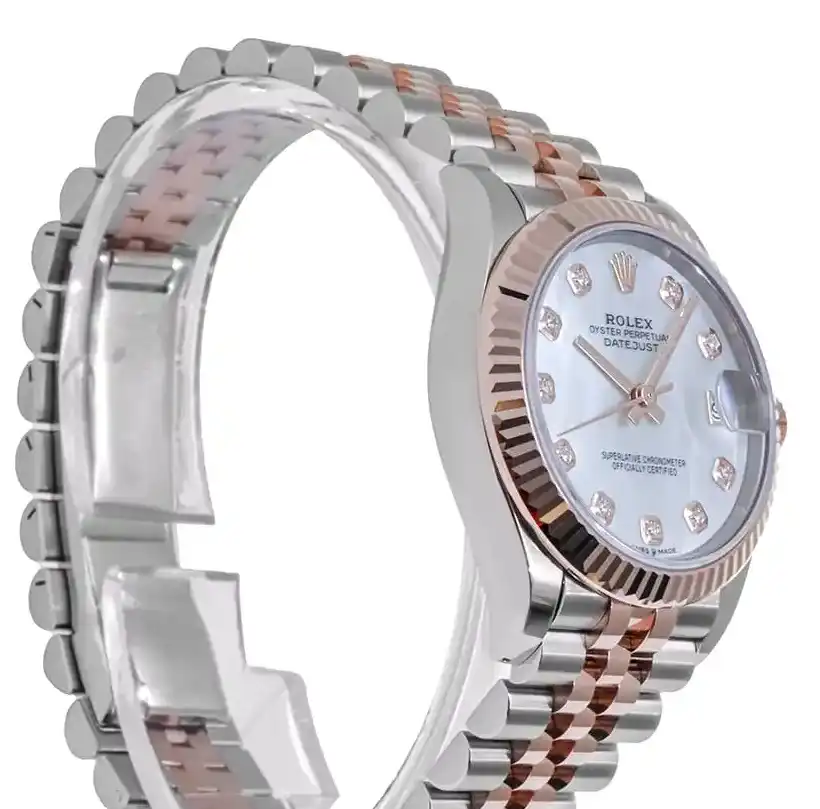 Prestigious JewelLers Rolex Datejust 278271 Stainless Steel & Rose Gold