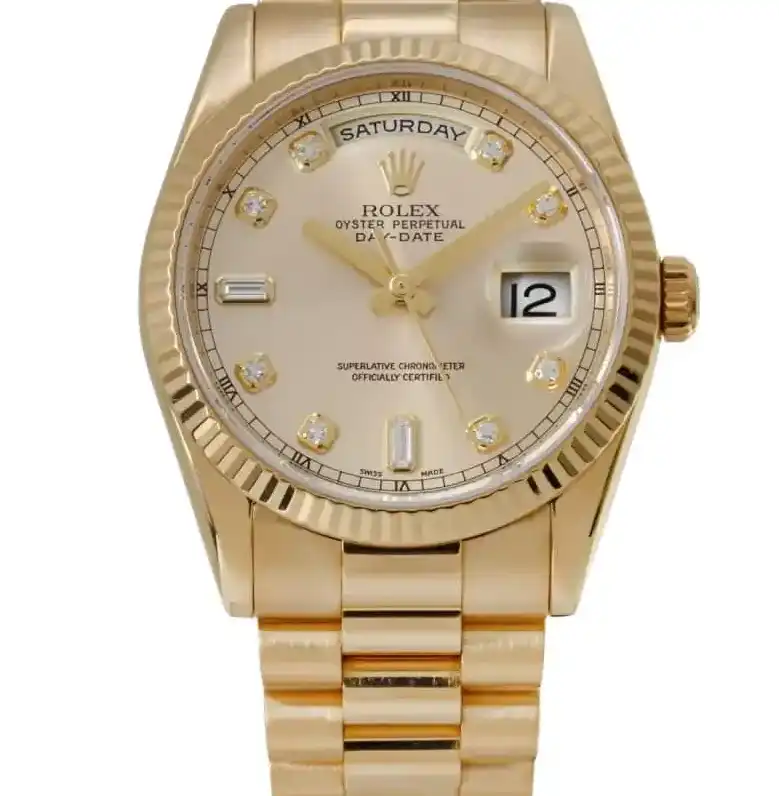 Prestigious JewelLers Yes Rolex Day-Date 118238