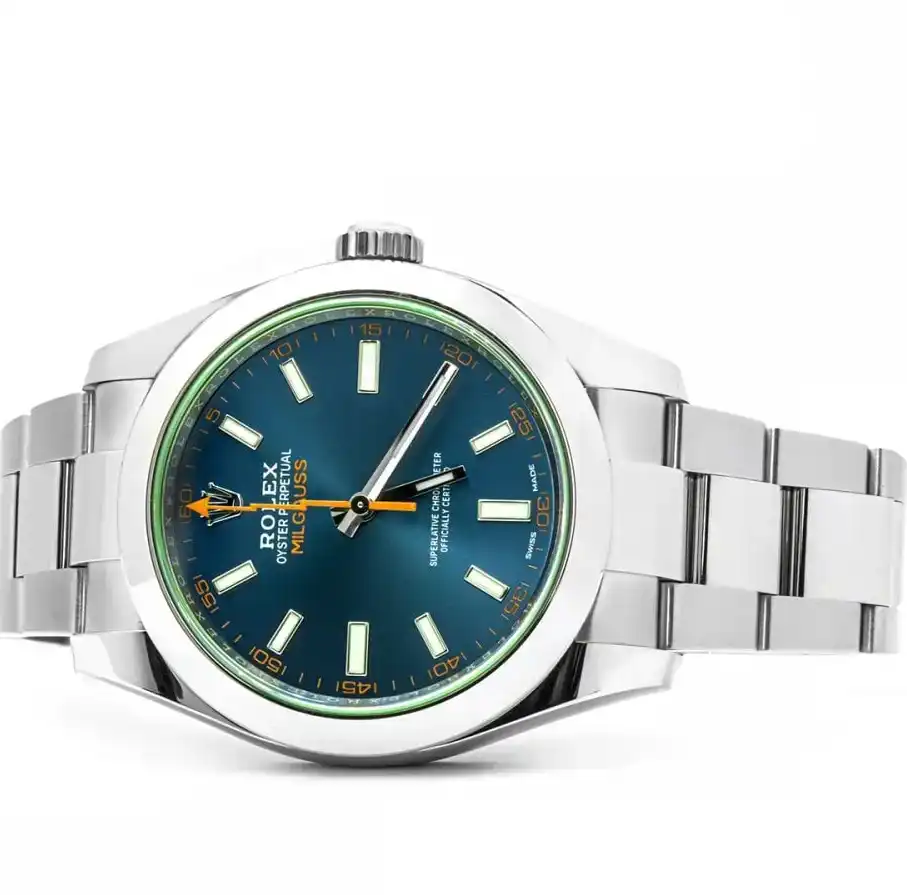 Prestigious JewelLers Rolex Milgauss 116400GV Stainless Steel