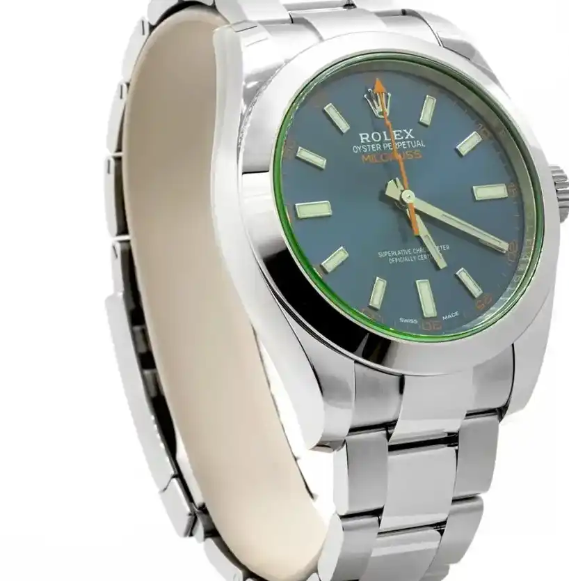 Prestigious JewelLers Rolex Milgauss 116400GV Stainless Steel