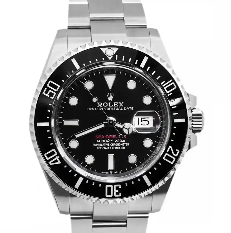 Prestigious JewelLers Stainless Steel Rolex Sea-Dweller 126600