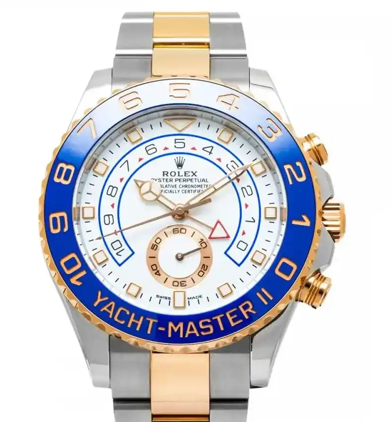 PrestigiousJewelLers Rolex Yacht-Master II 116681 Stainless Steel & Gold