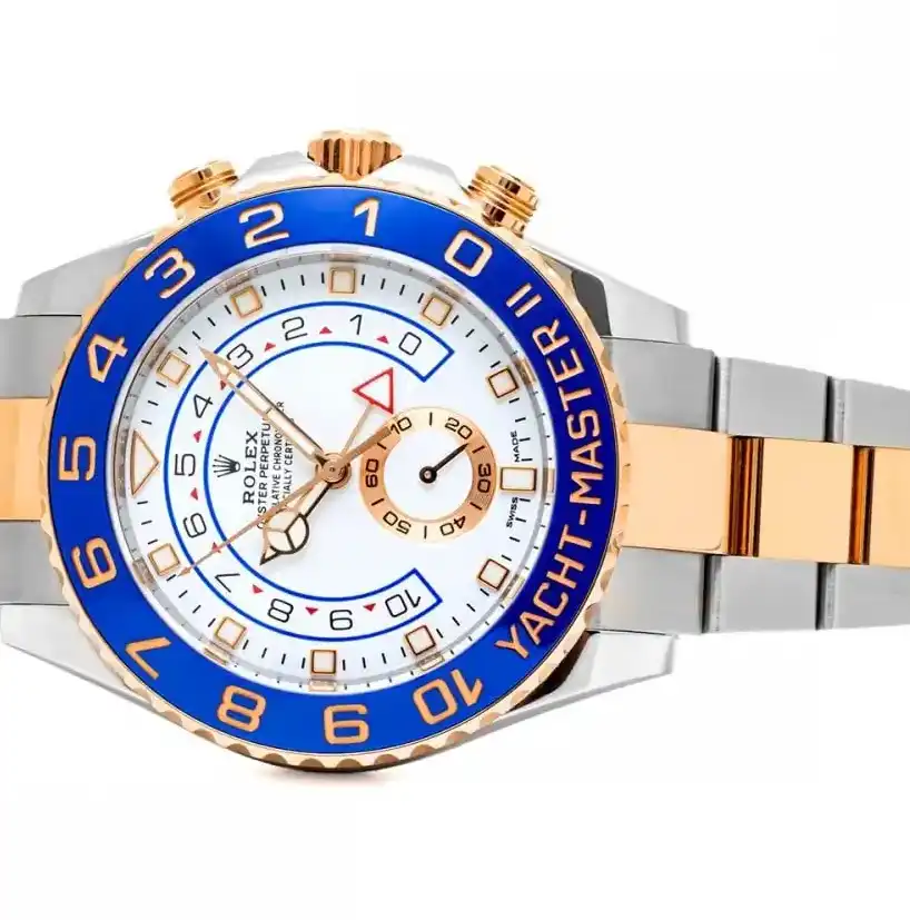 PrestigiousJewelLers Rolex Yacht-Master II 116681 Stainless Steel & Gold