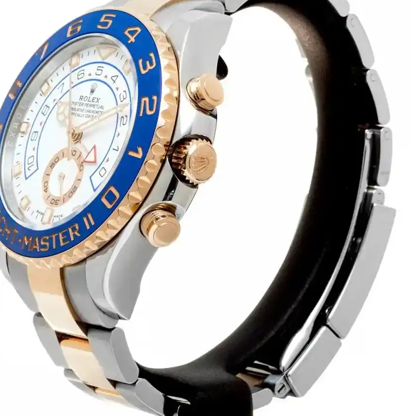 PrestigiousJewelLers Rolex Yacht-Master II 116681 Stainless Steel & Gold