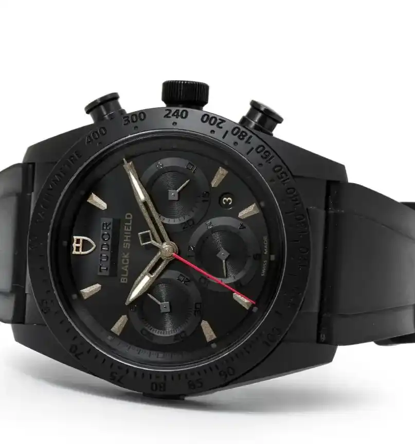 PrestigiousJewelLers Tudor Black Shield 42000CN Yes