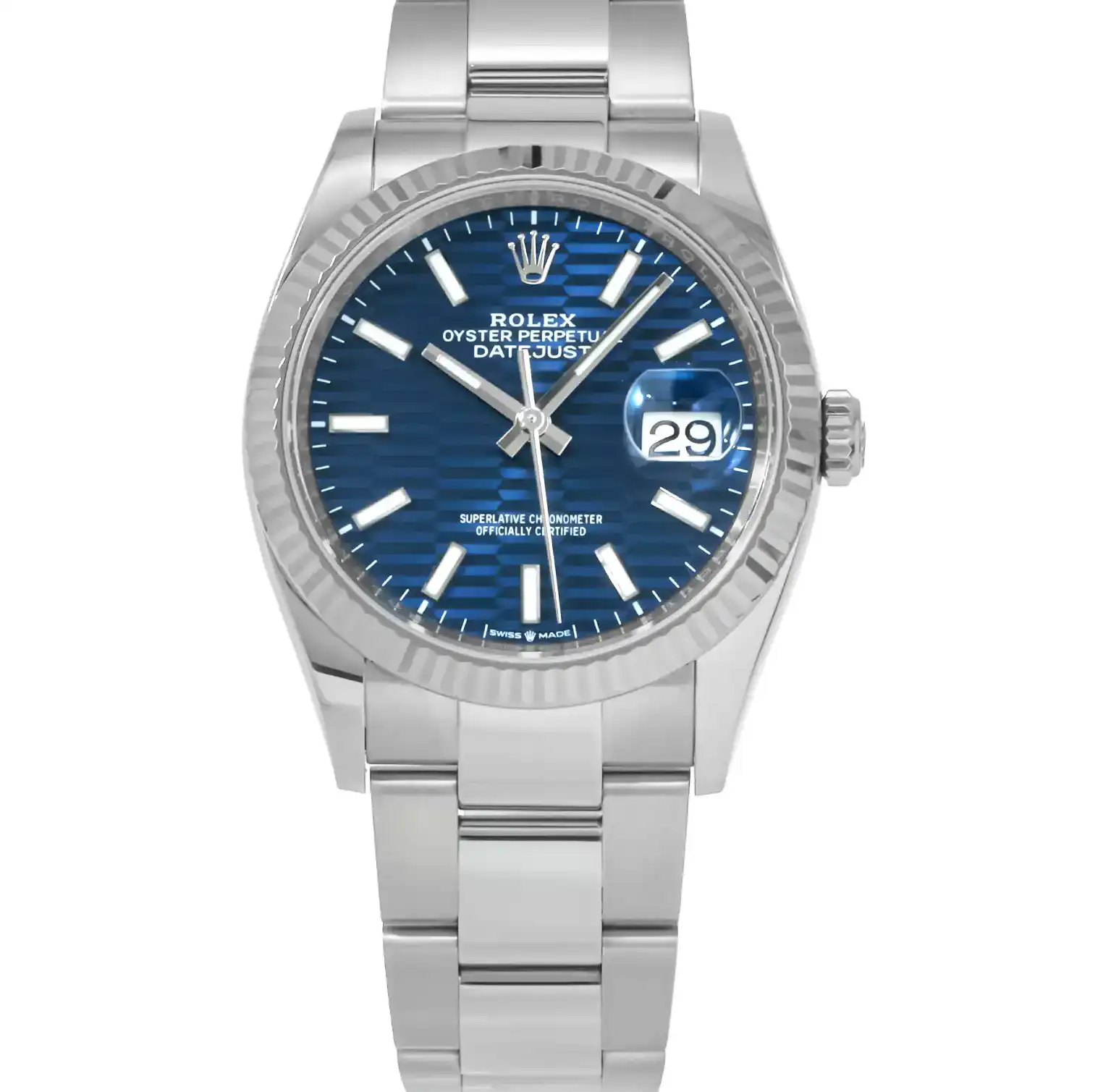 Blue Motif Rolex Datejust 126234