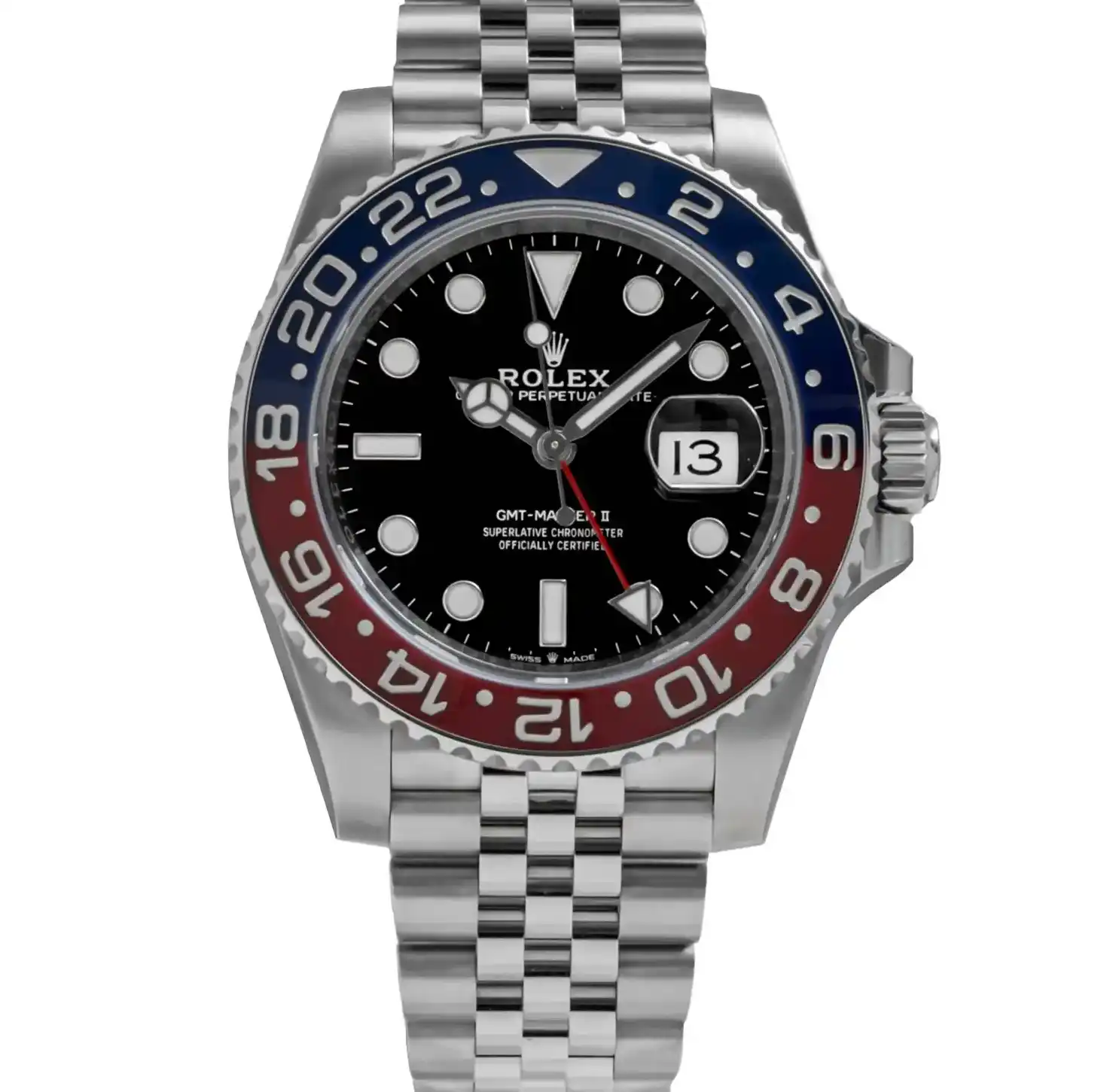 Rolex GMT-Master II 126710BLRO Stainless Steel