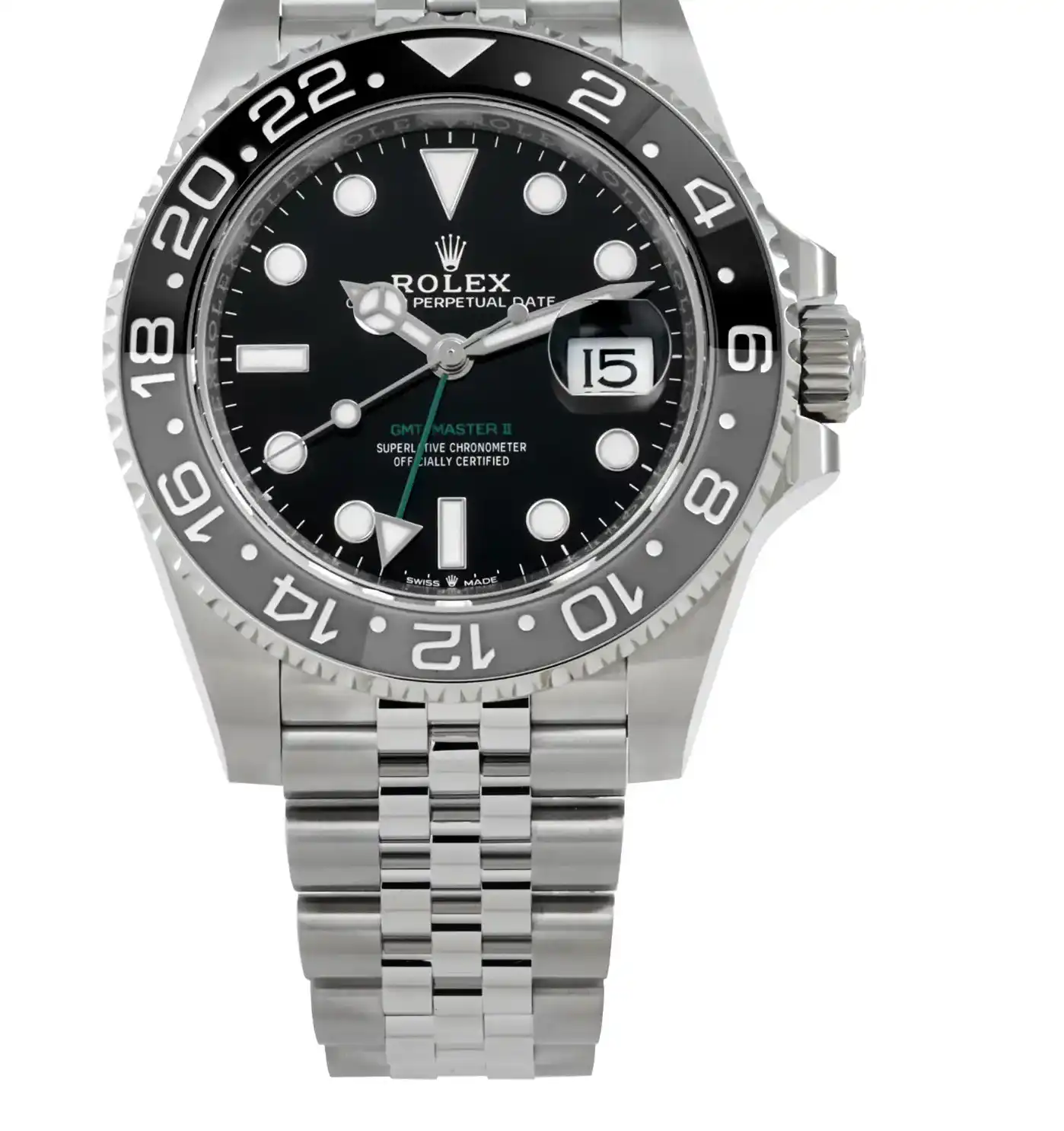 Rolex GMT-Master II 126710GRNR Yes