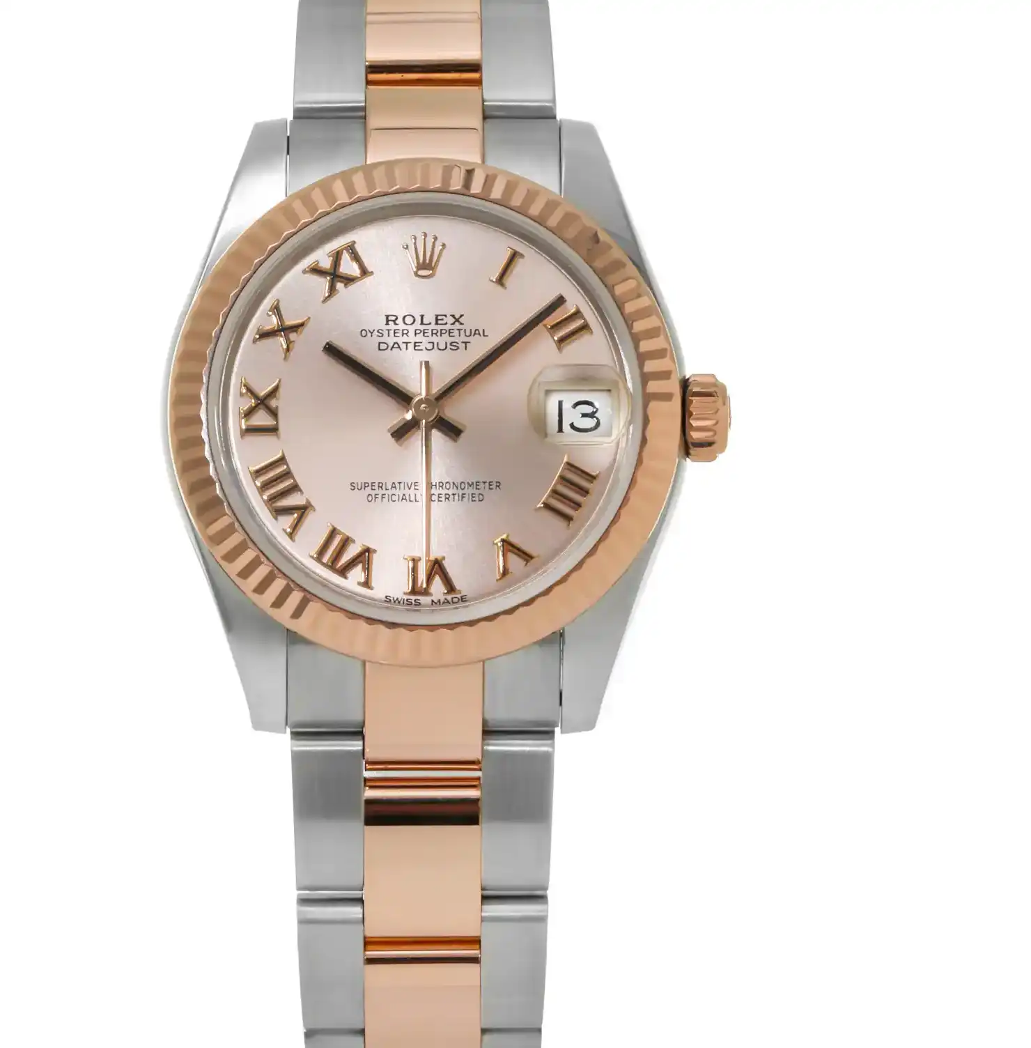 Stainless Steel & Rose Gold Rolex Datejust 178271