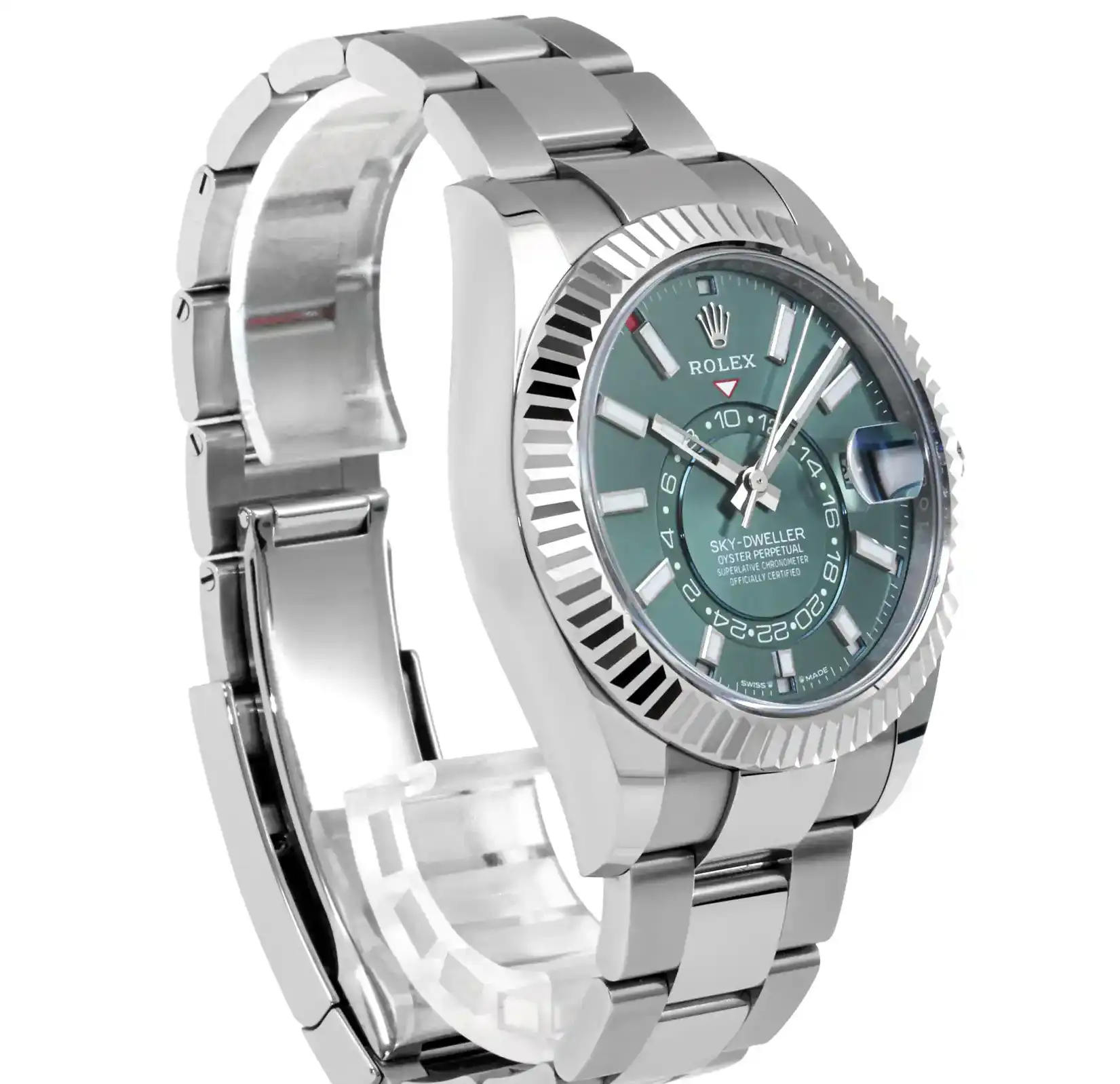 Green Rolex Sky-Dweller 336934