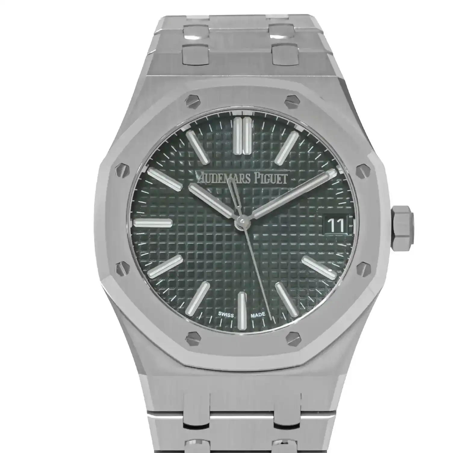 Audemars Piguet Royal Oak 15510ST.OO.1320ST.09 Khaki Green Embossed