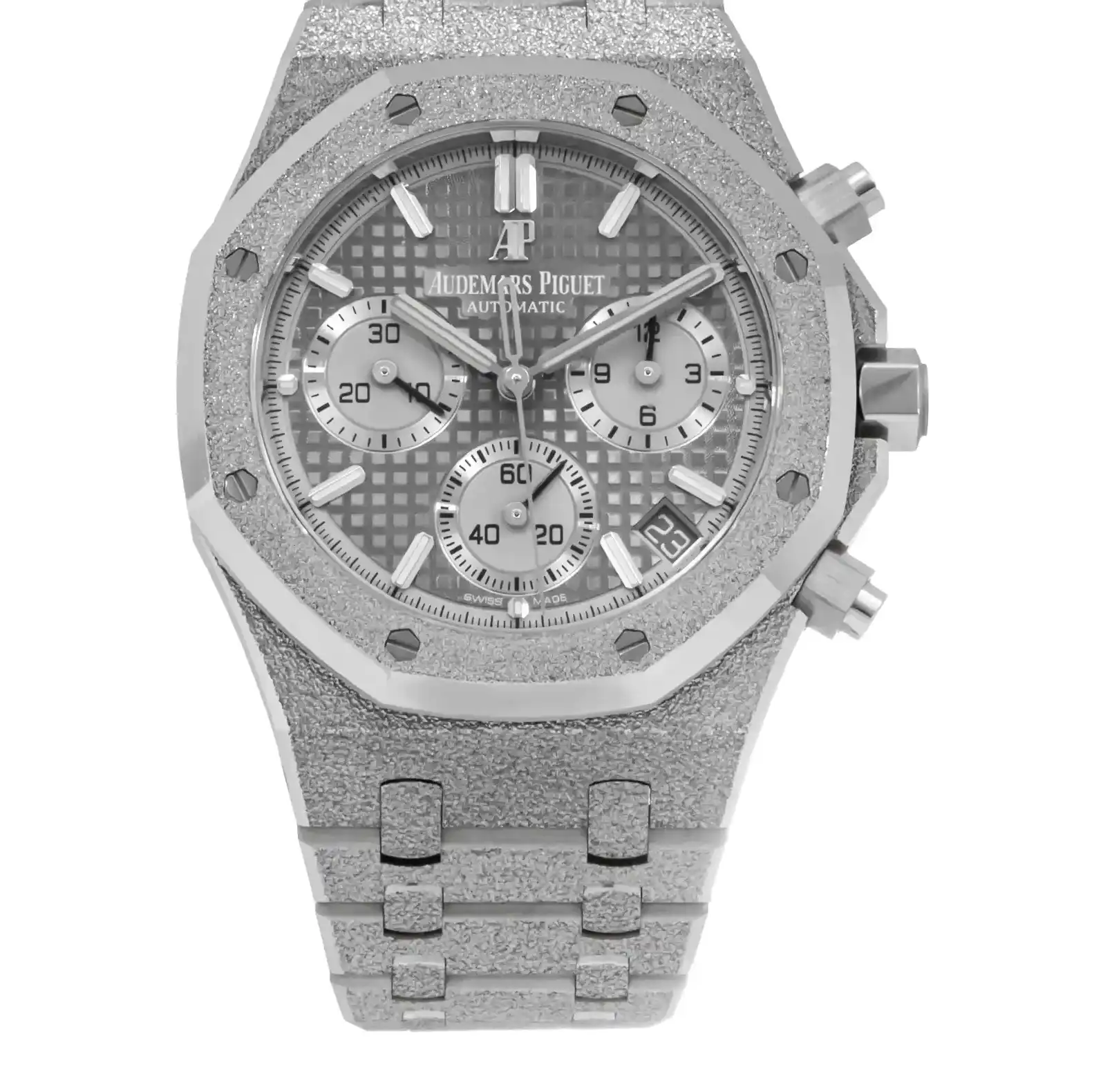 White Gold Audemars Piguet Royal Oak Selfwinding Chronograph 26239BC