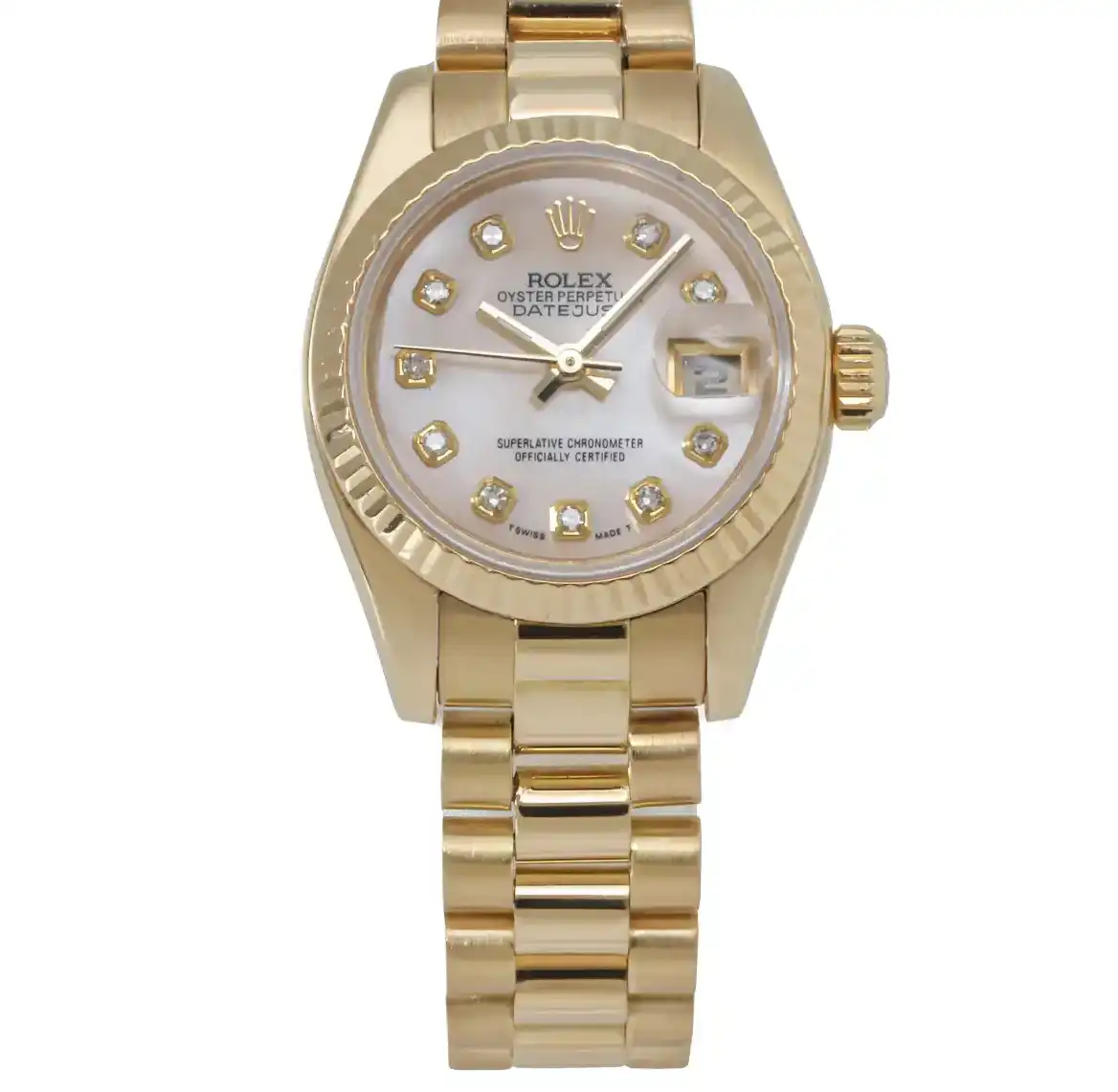 Yellow Gold Rolex Datejust 179178